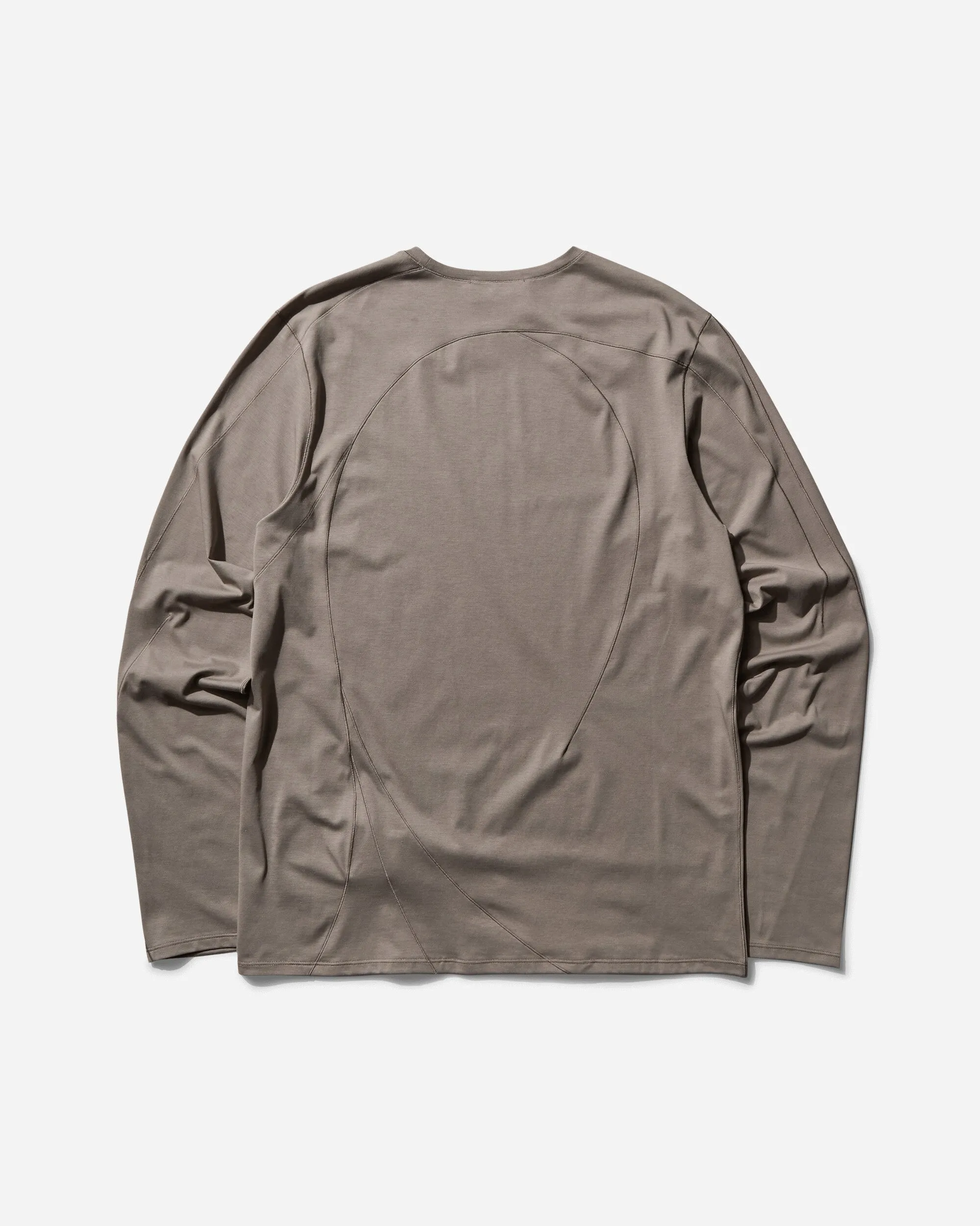Pull Homme 7.0 Manches Longues Droit Gris Chaud