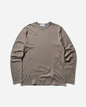 Pull Homme 7.0 Manches Longues Droit Gris Chaud