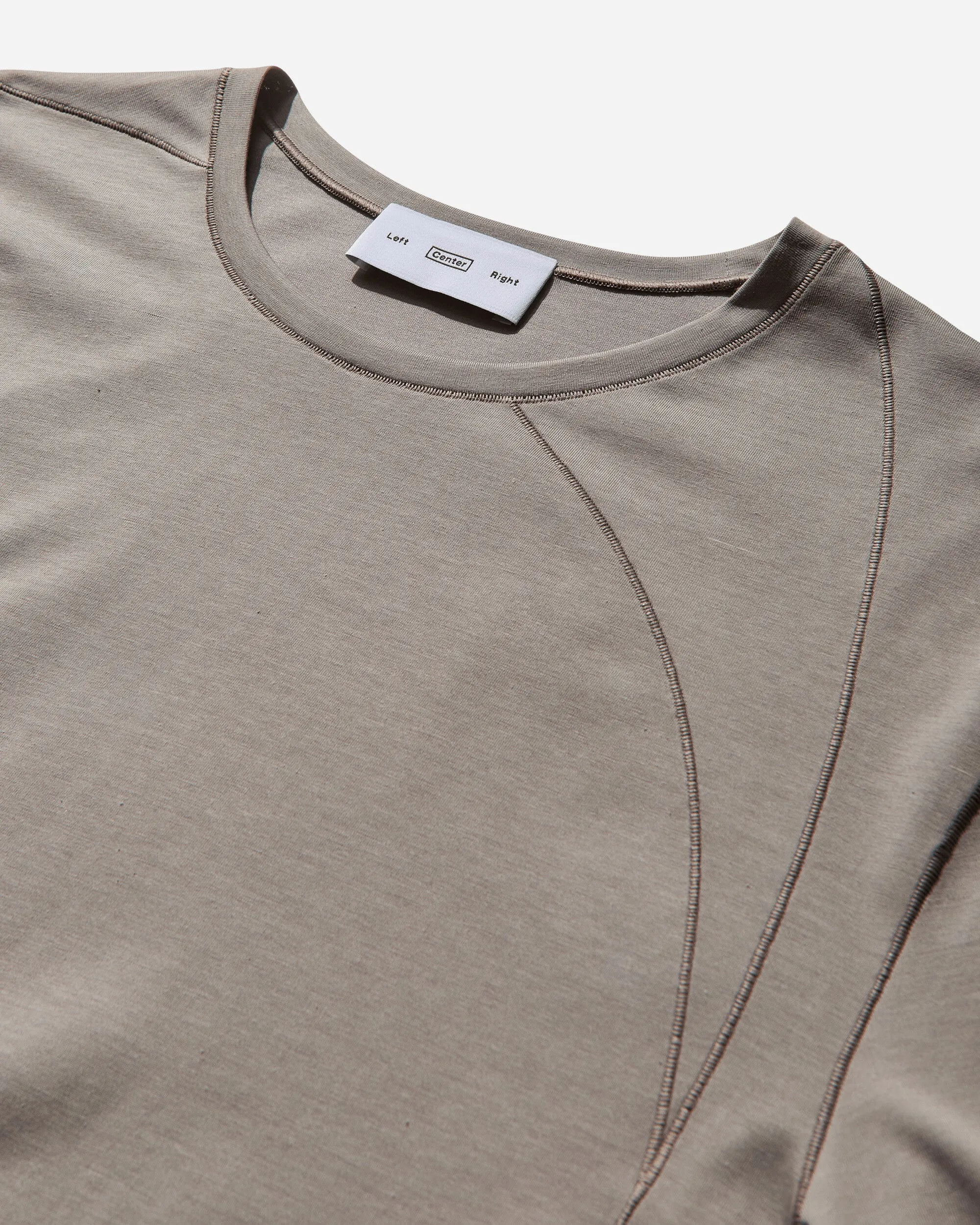 Pull Homme 7.0 Manches Longues Droit Gris Chaud
