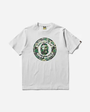 T-shirt Homme ABC Camo Busy Works Blanc
