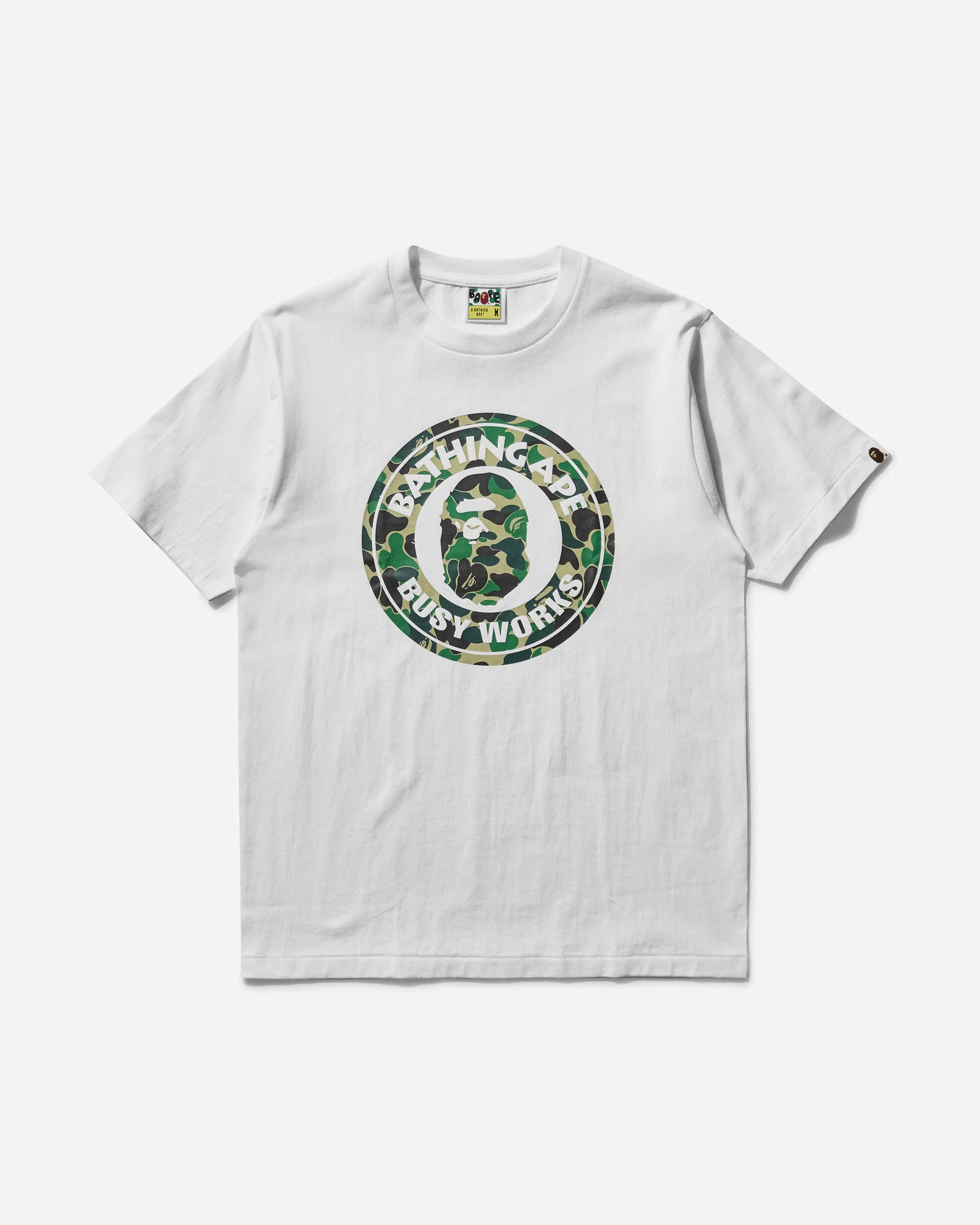 T-shirt Homme ABC Camo Busy Works Blanc