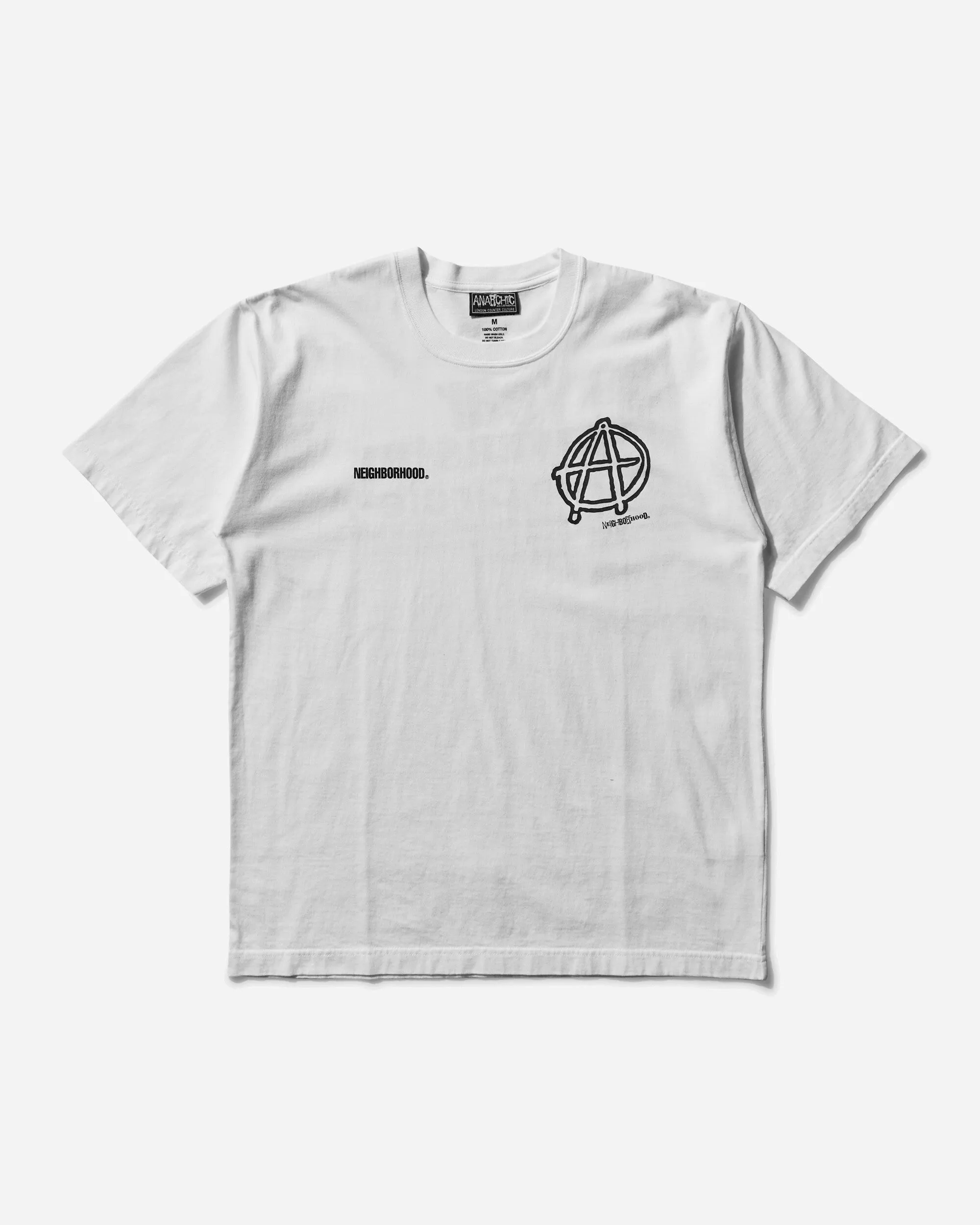 T-shirt Homme Anarchic Adjustment SS-1 Blanc