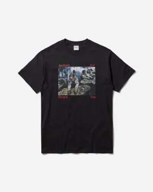 T-shirt Homme Animaux Sont des Personnes Noir