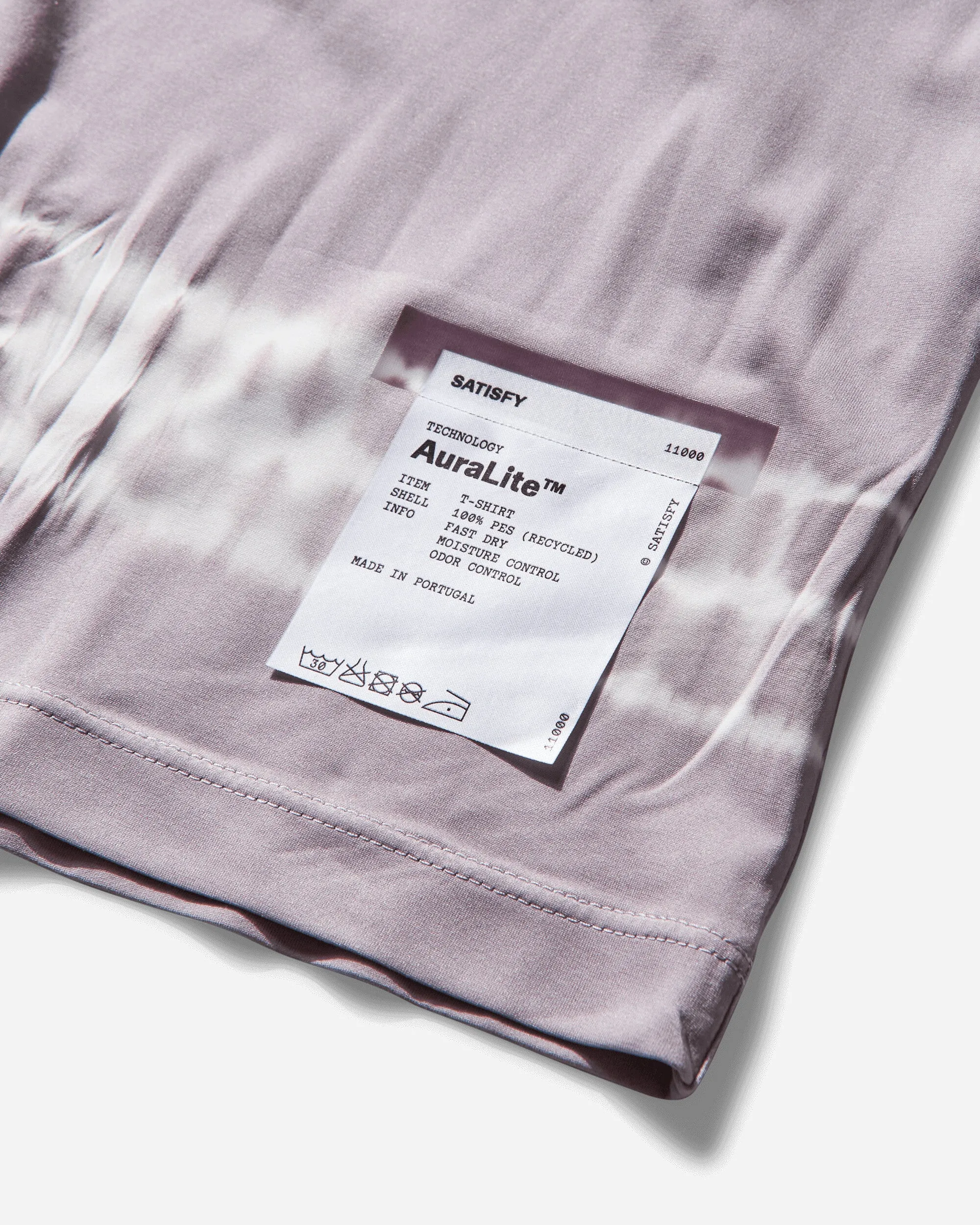 T-shirt AuraLite pour Homme Tie-Dye Minéral Crépuscule