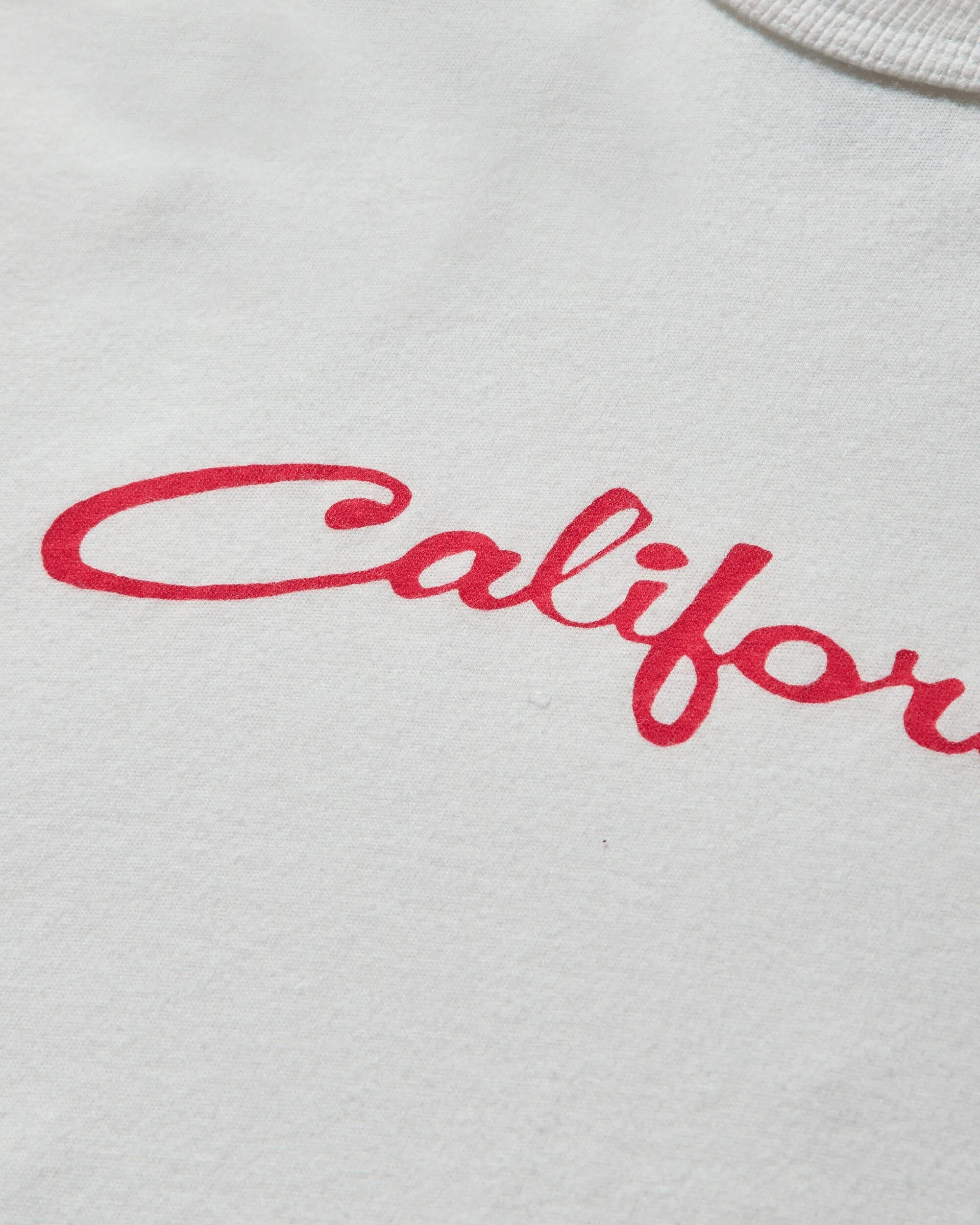 T-shirt Signature Californie Homme Blanc