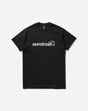 T-shirt EUROTRASH Corbin Shaw pour Homme Noir