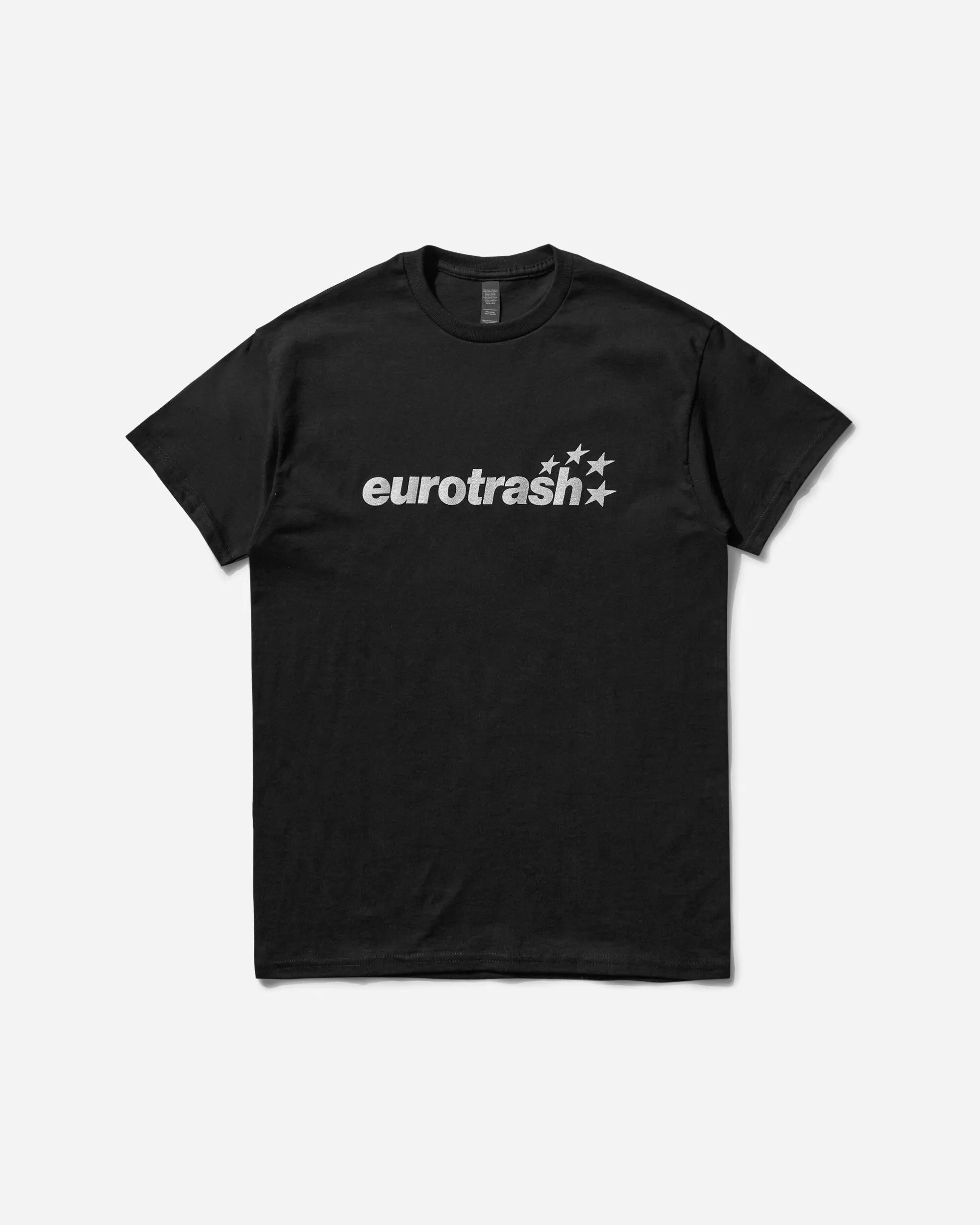 T-shirt EUROTRASH Corbin Shaw pour Homme Noir