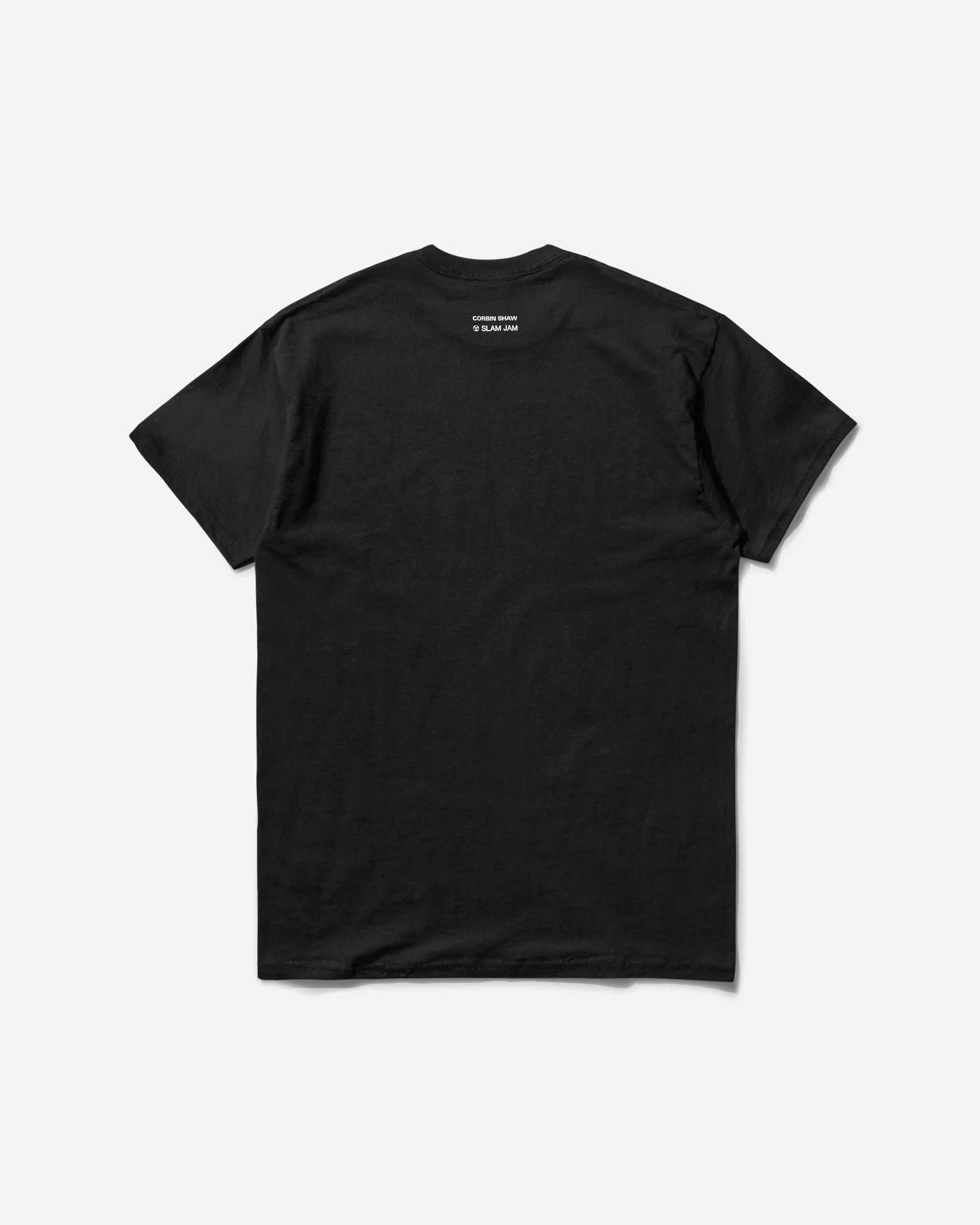T-shirt EUROTRASH Corbin Shaw pour Homme Noir