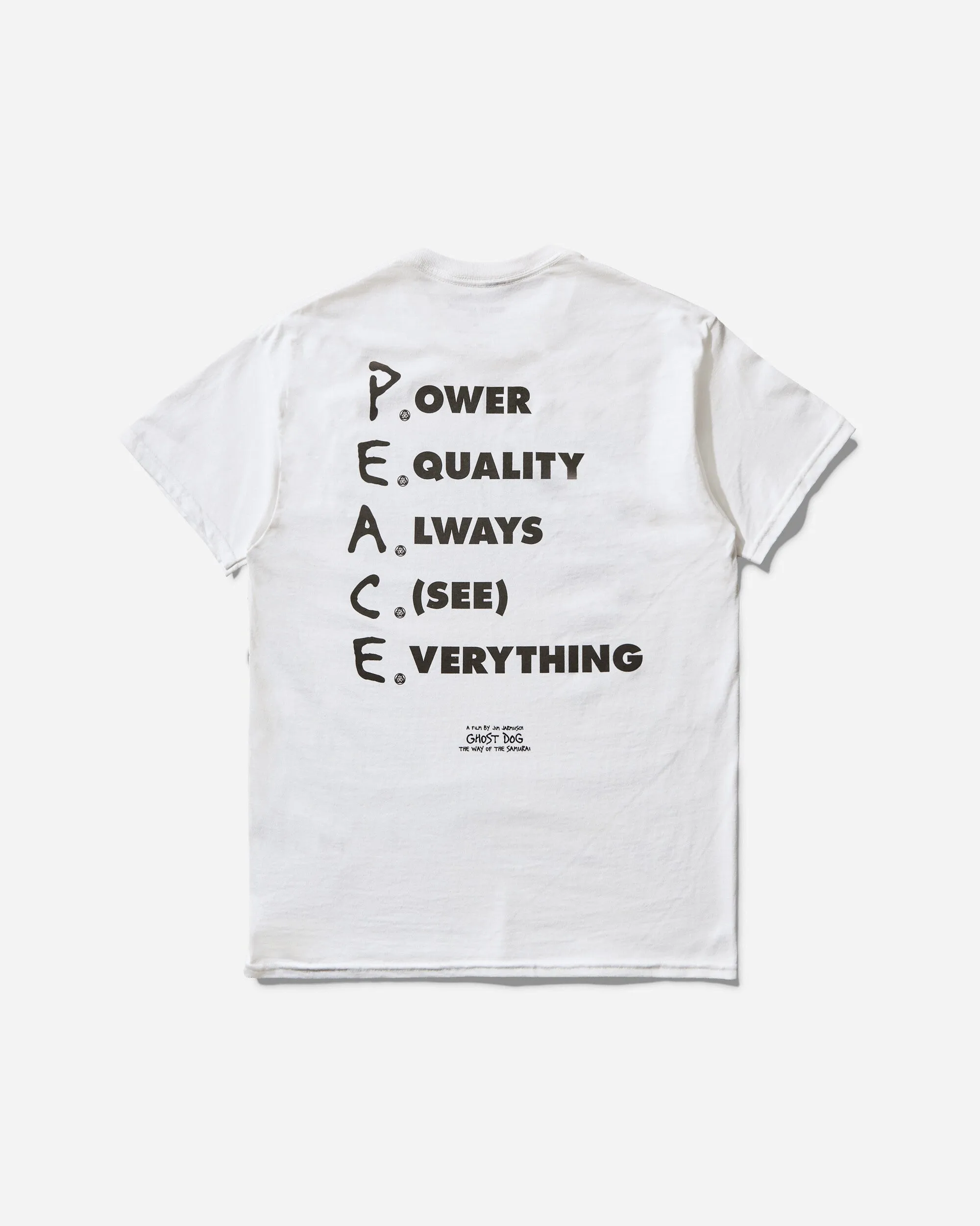 T-shirt Homme Ghost Dog Blanc