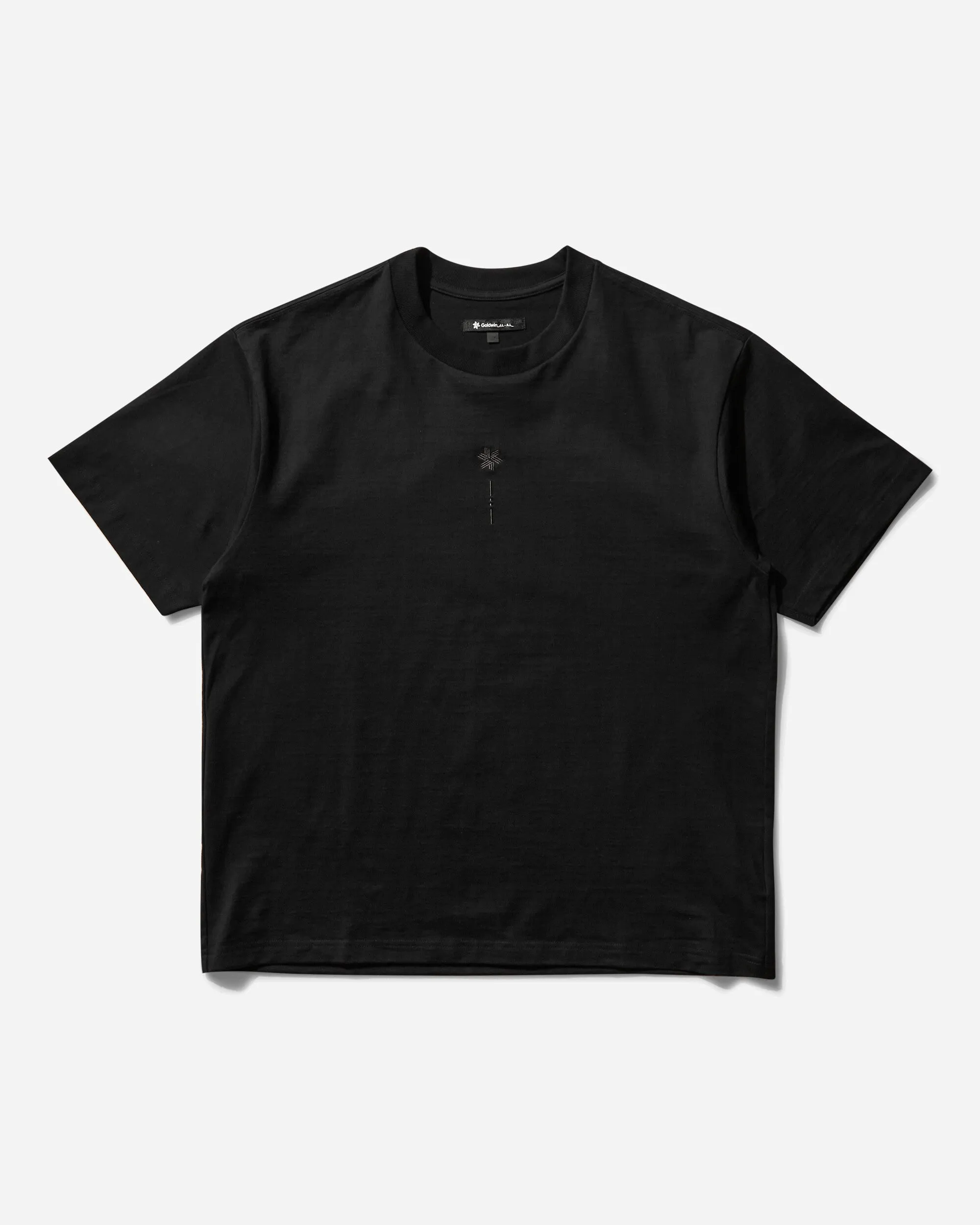 T-shirt Goldwin Spiber pour Homme Noir