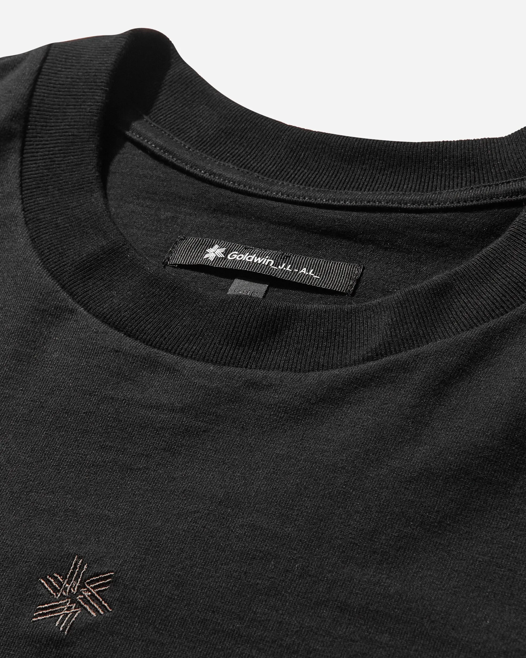 T-shirt Goldwin Spiber pour Homme Noir
