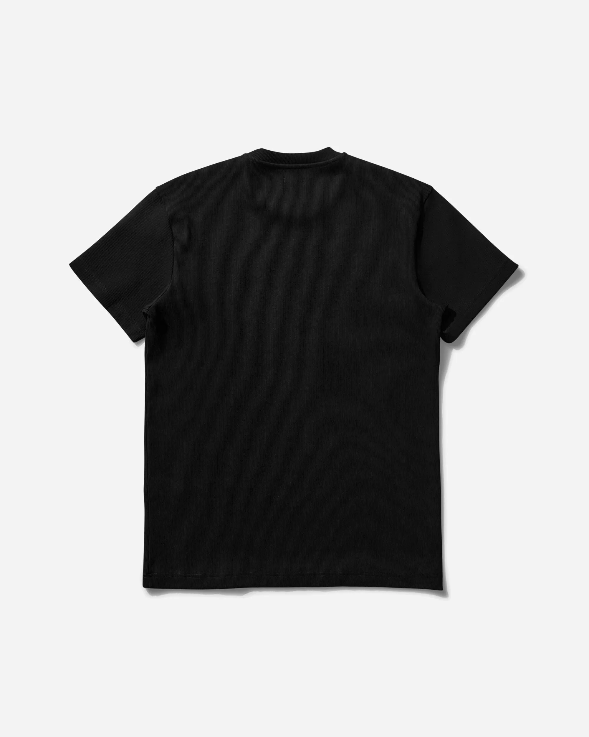 T-shirt à rayures cœur œil pupille pour homme - Noir