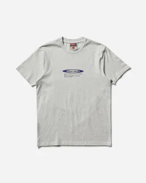 T-shirt Hello World pour hommes Gris chiné