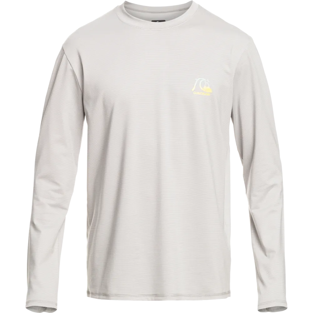 Rashguard à manches longues pour hommes en maille chinée