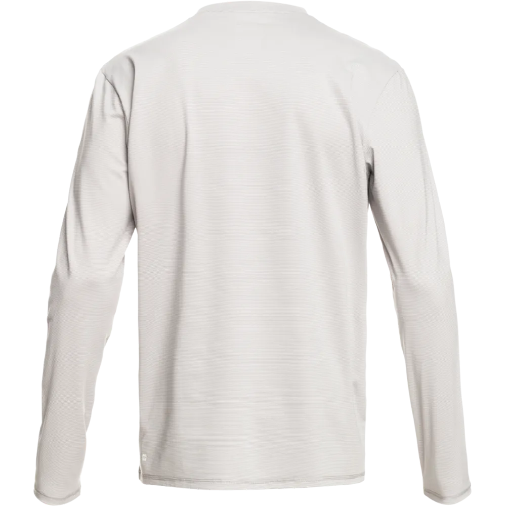 Rashguard à manches longues pour hommes en maille chinée
