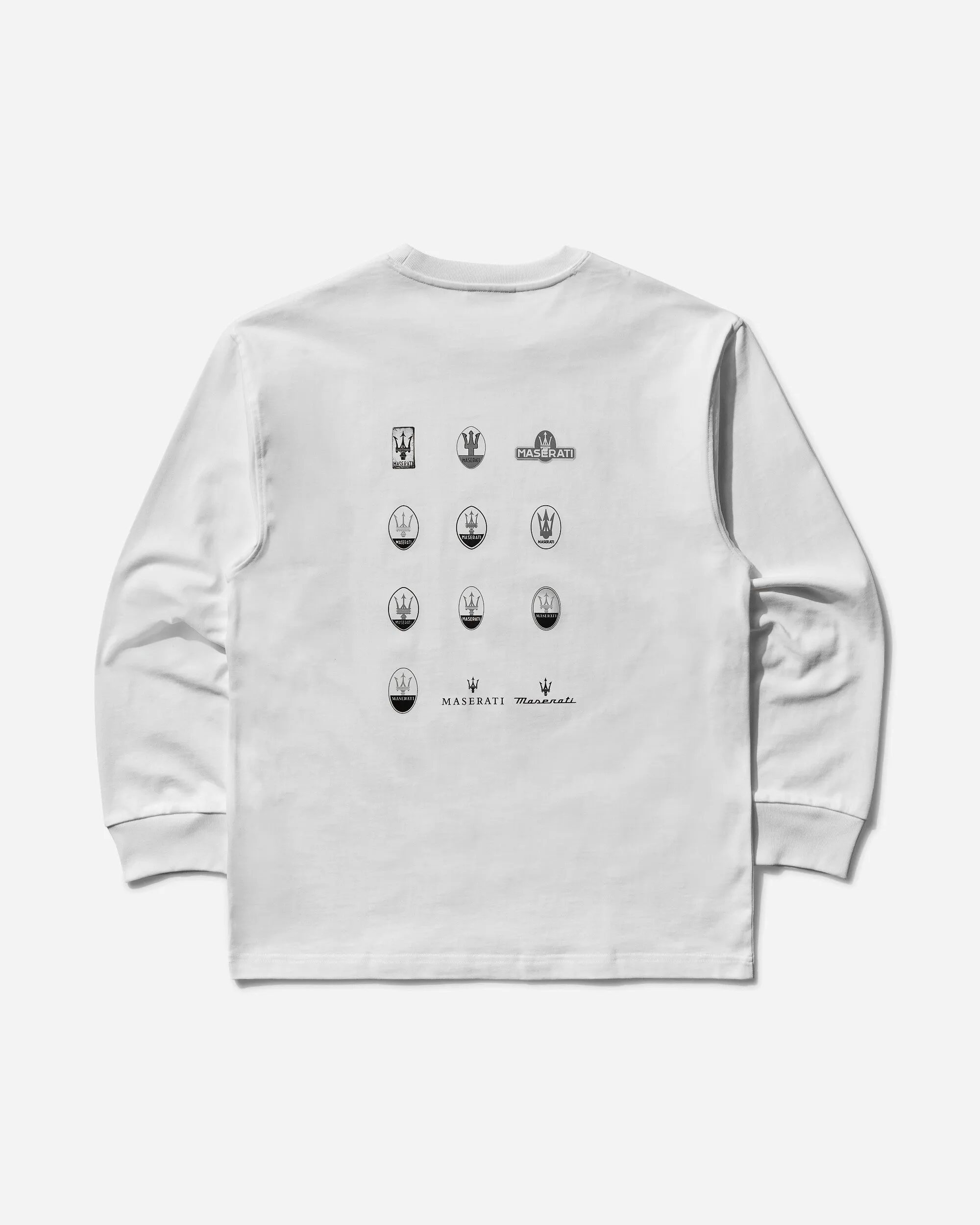 T-shirt à manches longues Heritage pour homme - Blanc