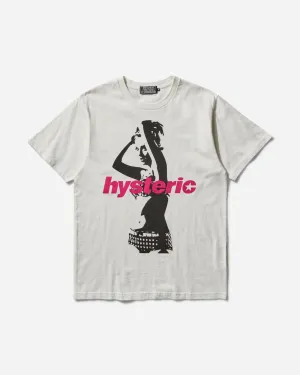 T-shirt Homme Aisselles Hystérique Blanc