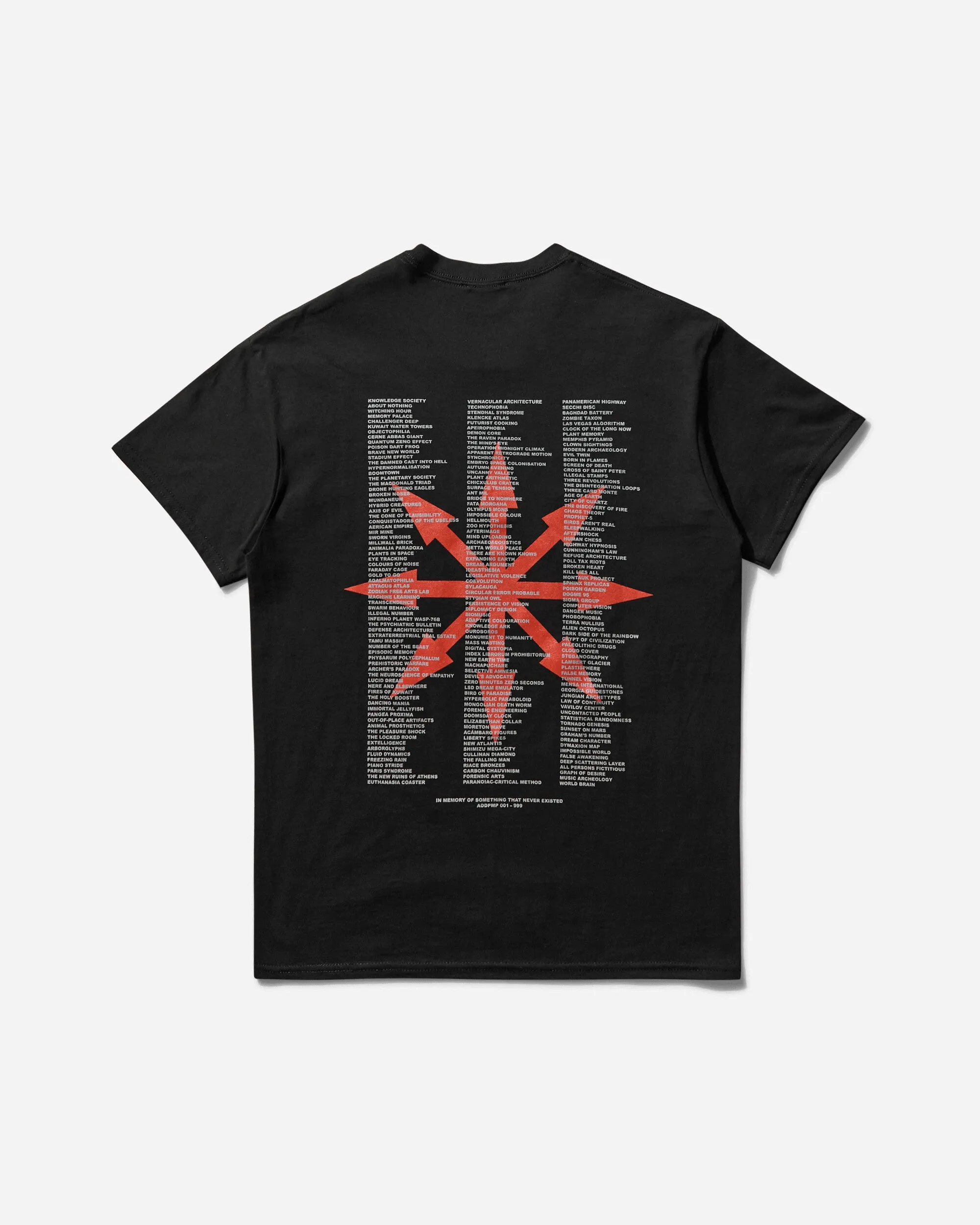 T-shirt ILL-STUDIO ADDPMP pour Homme Noir