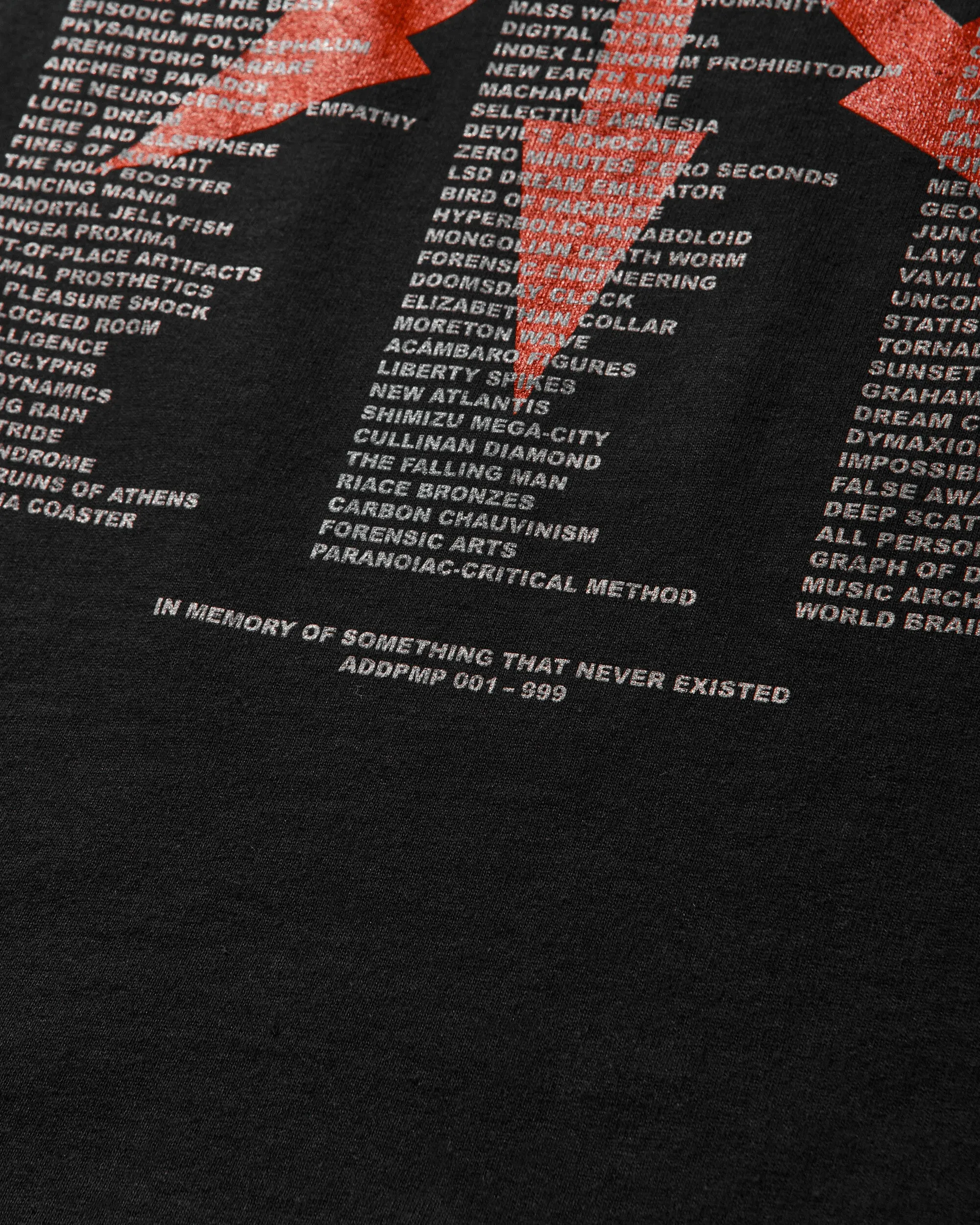 T-shirt ILL-STUDIO ADDPMP pour Homme Noir