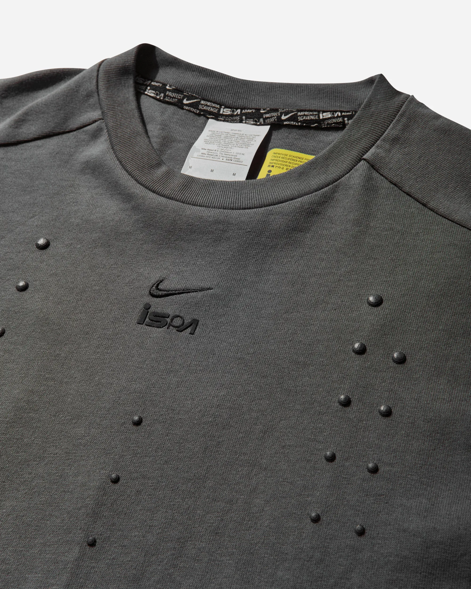 T-shirt à manches longes ISPA Protect Sense pour hommes - Gris fer