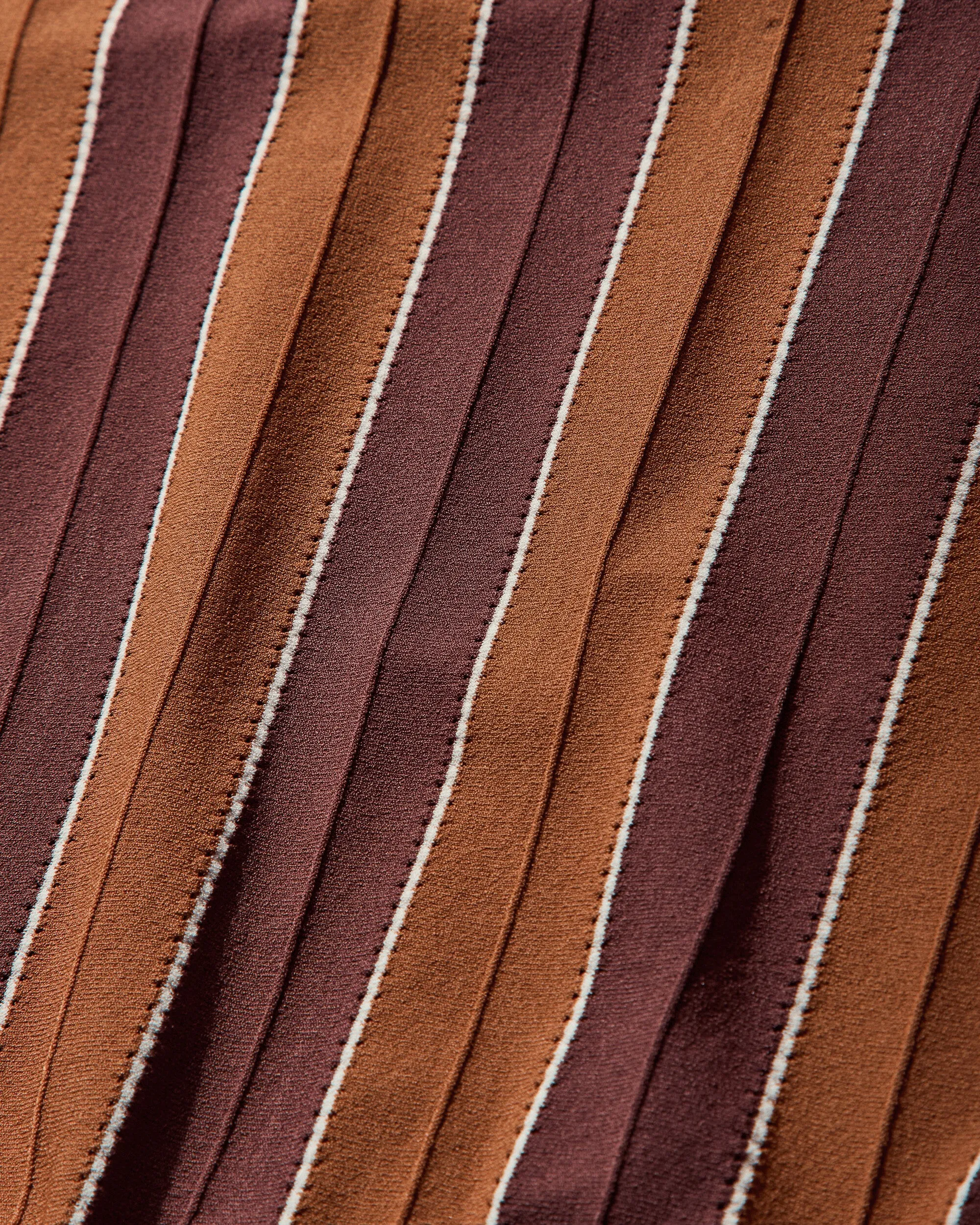 Polo à logo pour homme - Marron