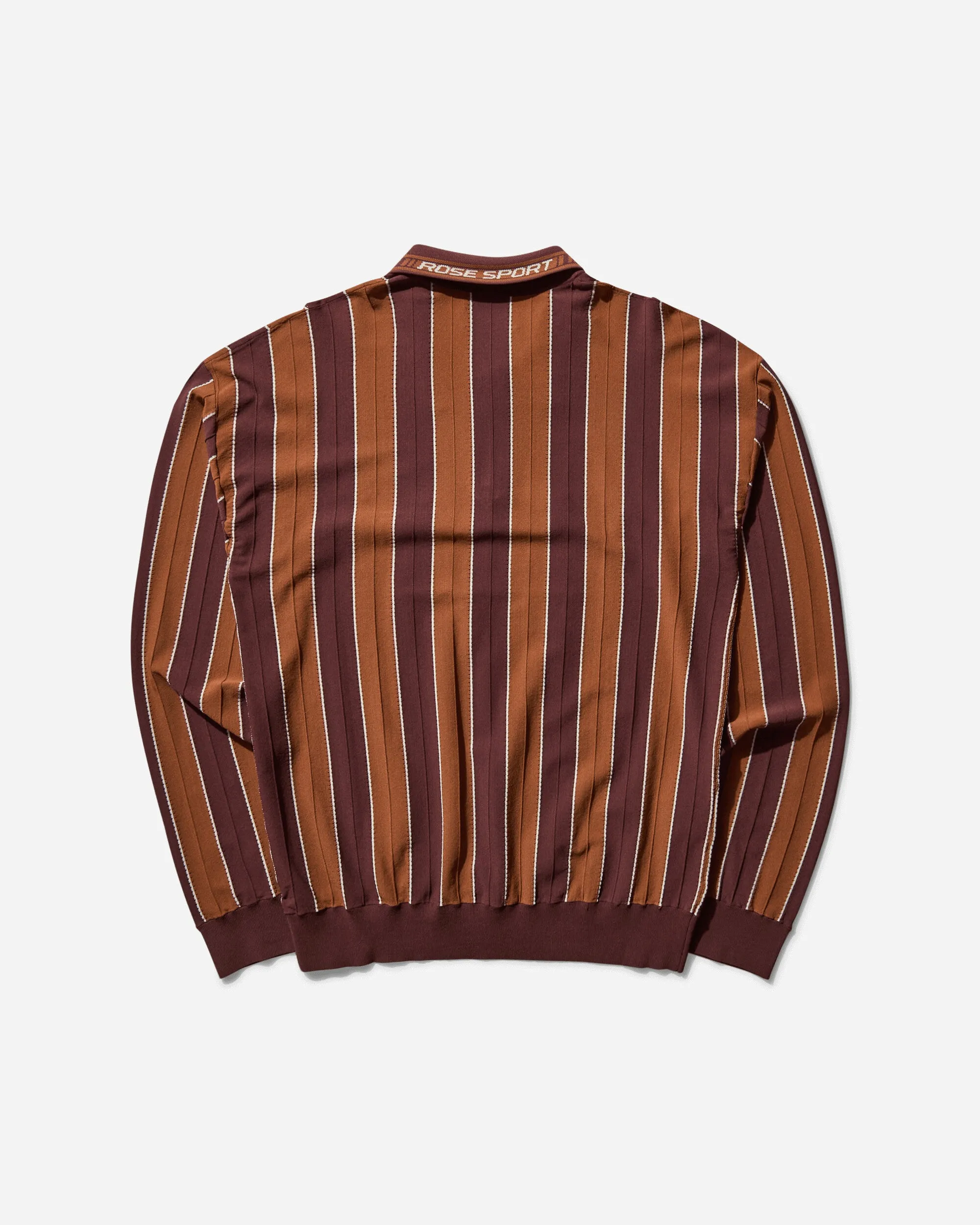 Polo à logo pour homme - Marron