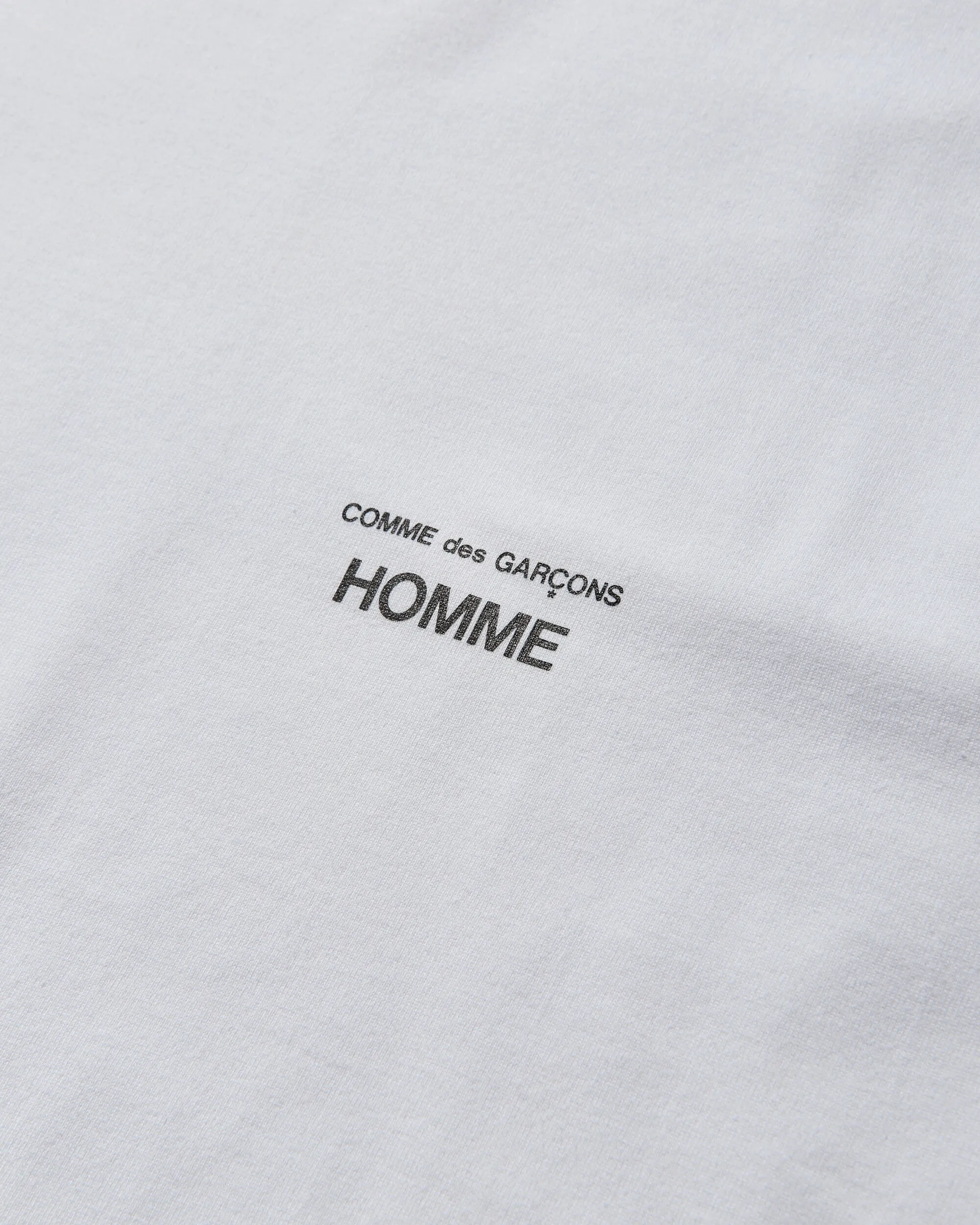T-shirt Homme à Logo Blanc