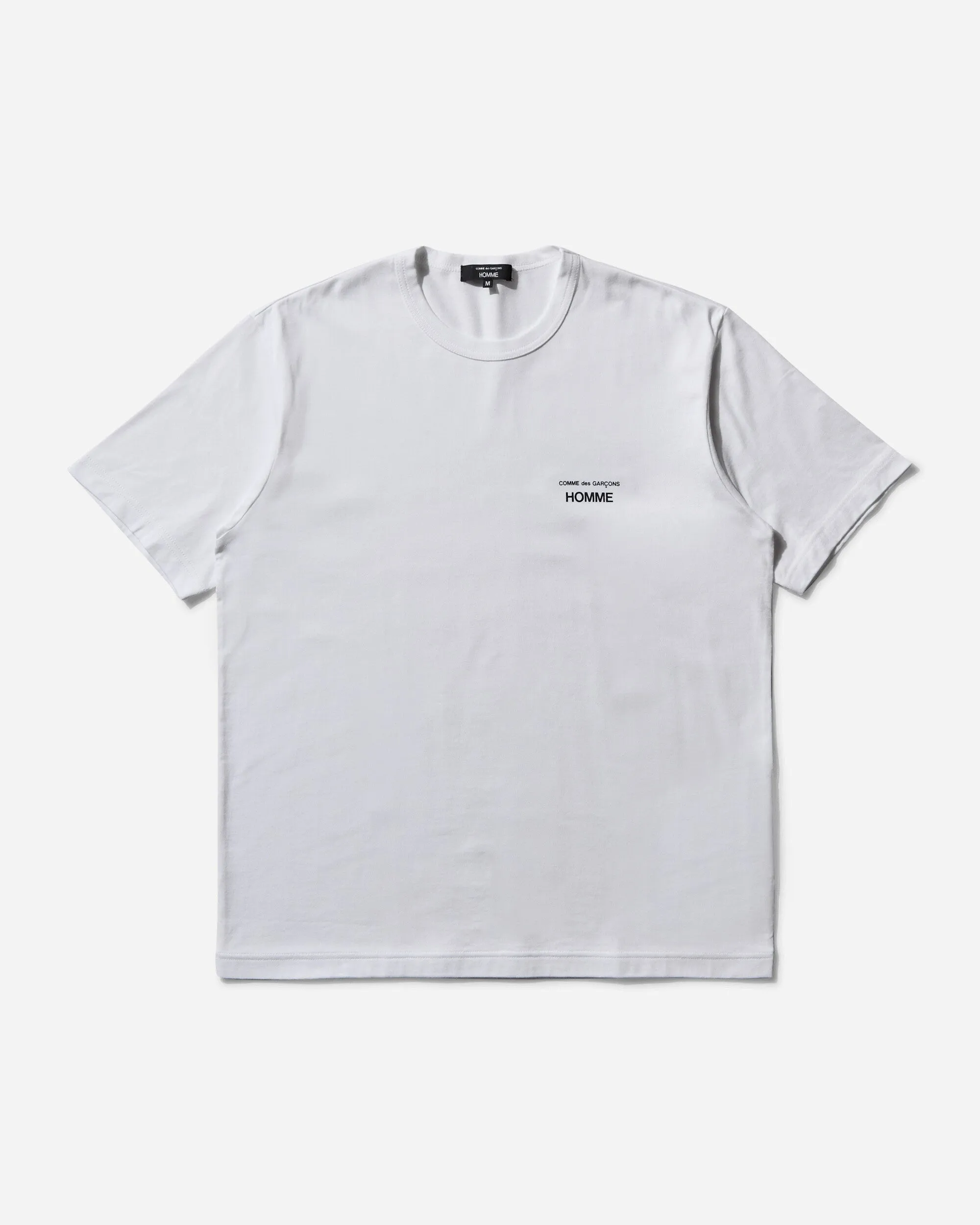 T-shirt Homme à Logo Blanc