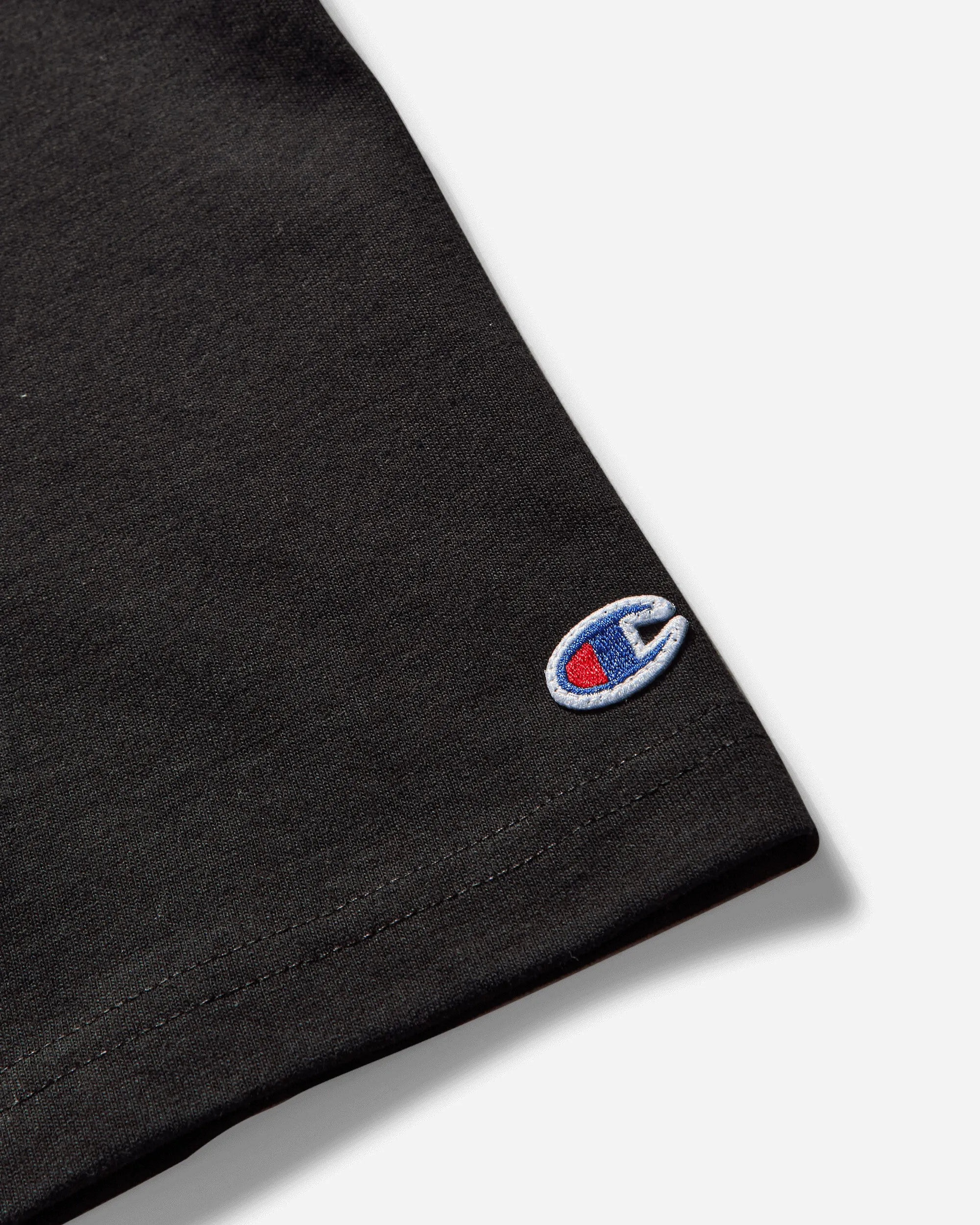 T-shirt col rond pour homme fabriqué aux États-Unis Noir