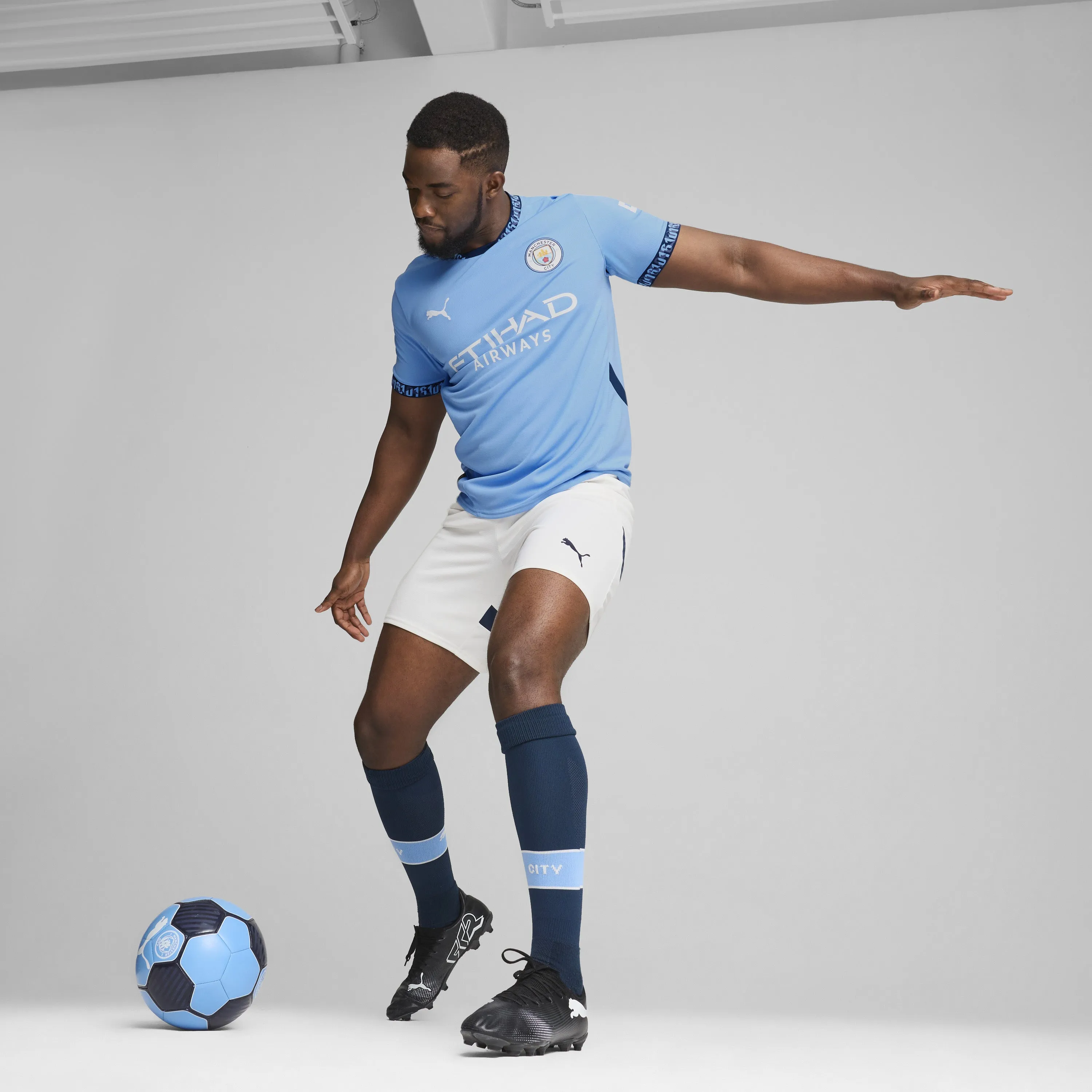 Maillot de football domicile réplique Manchester City 2024/25 pour homme