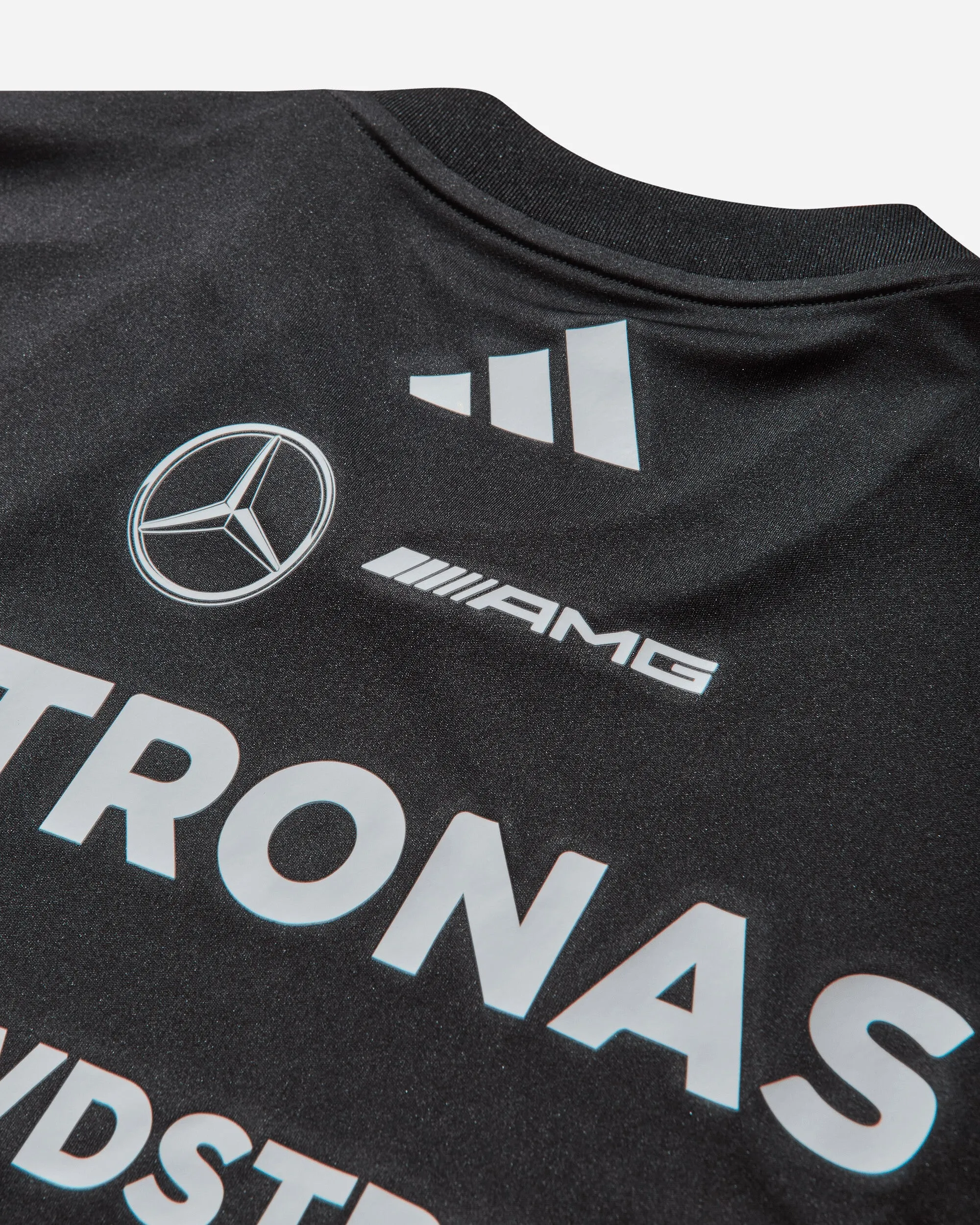 Maillot de pilote de l'équipe Mercedes-AMG Petronas de Formule 1 pour hommes - Noir