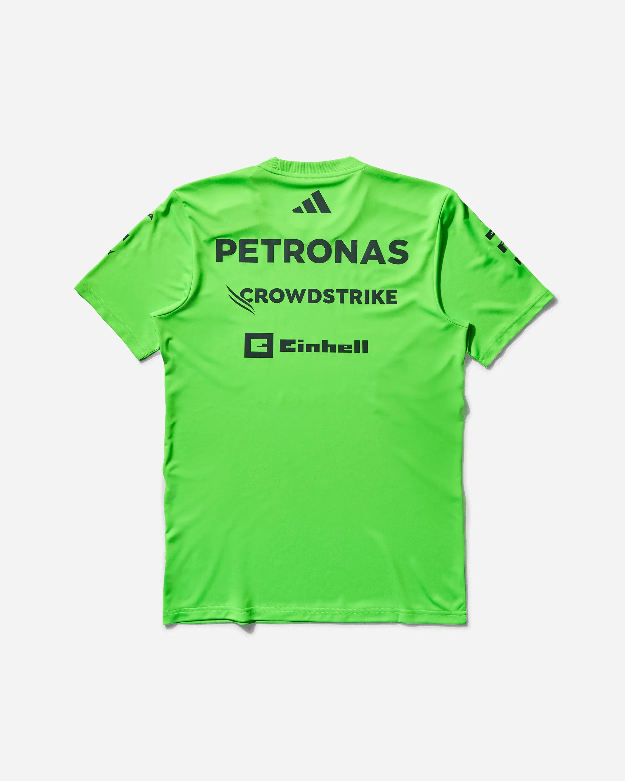 T-shirt d'installation de l'équipe Mercedes-AMG Petronas de Formule 1 pour hommes - Vert