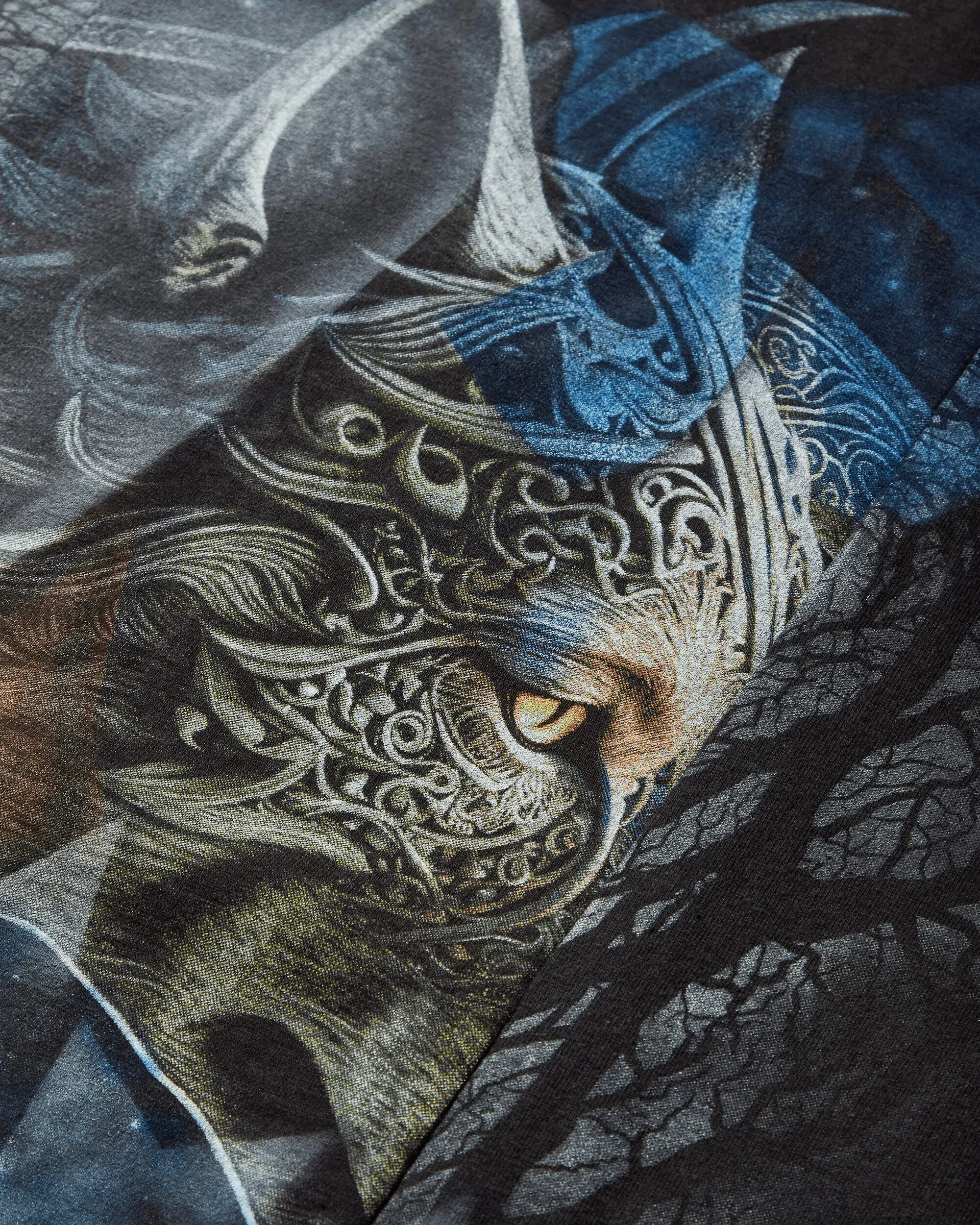 T-shirt Mia Phantasy pour Homme Noir / Bleu
