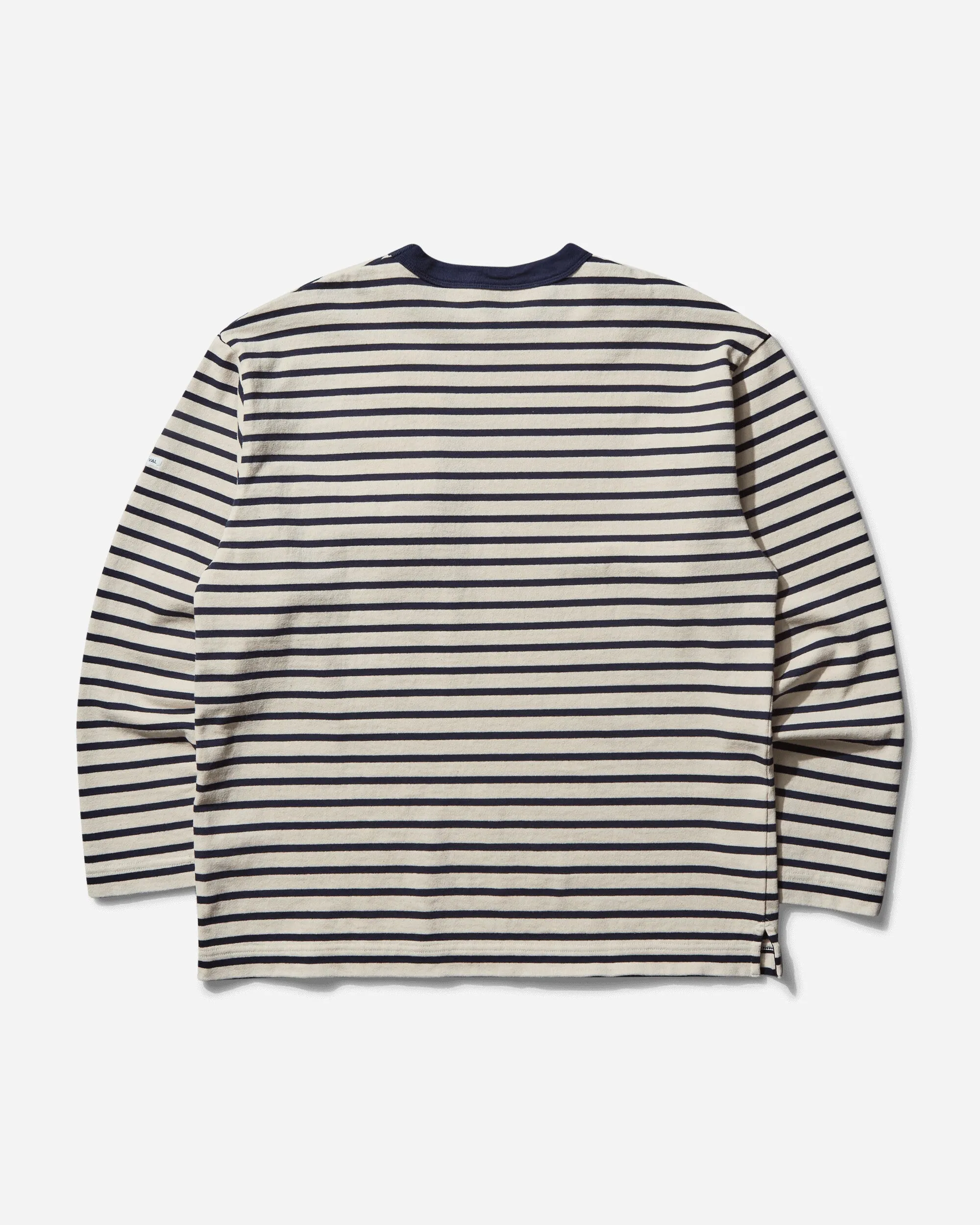 T-shirt manche longue Orcival pour homme Blanc cassé