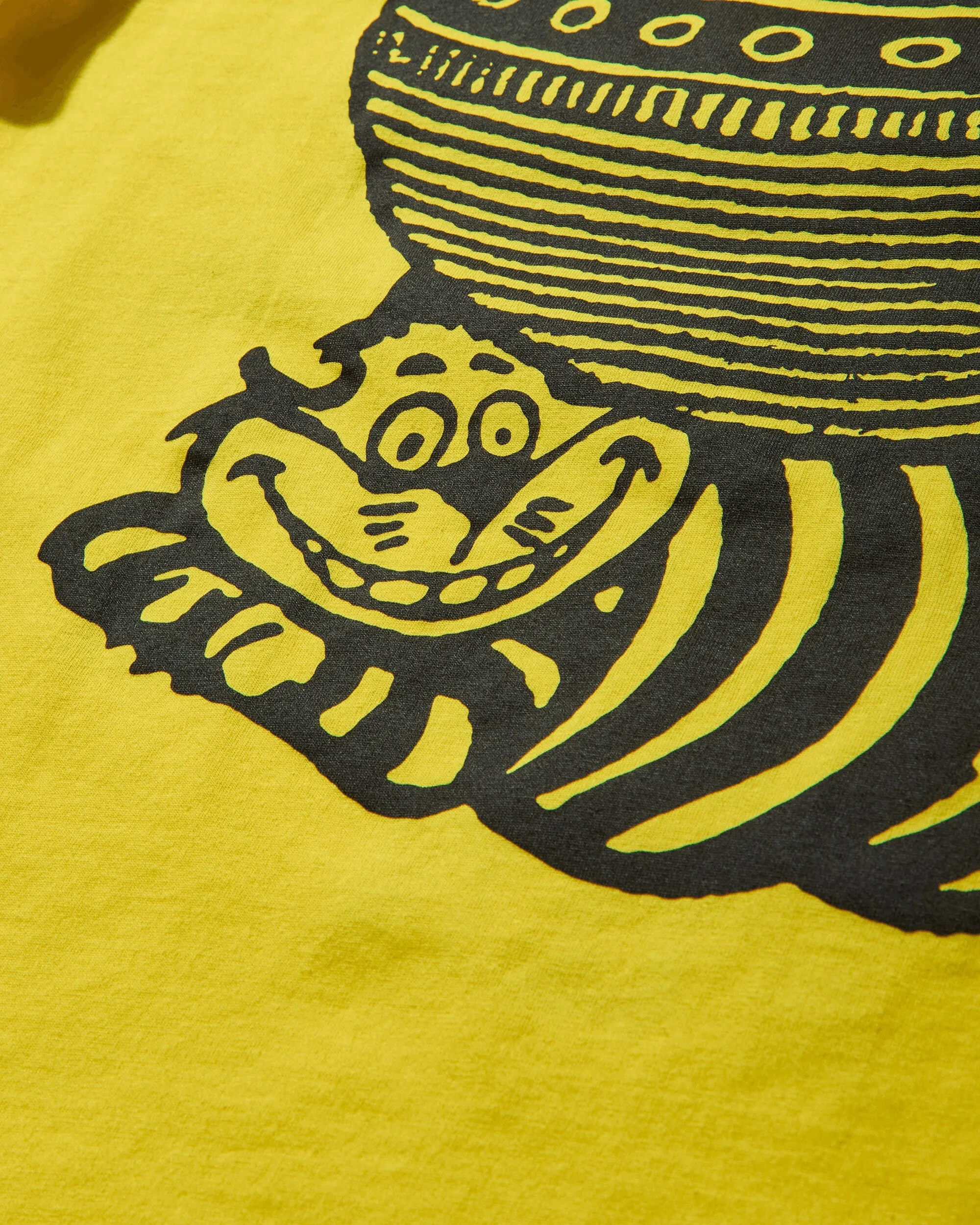T-shirt manches longues Phantasia Sciencia pour homme - Jaune