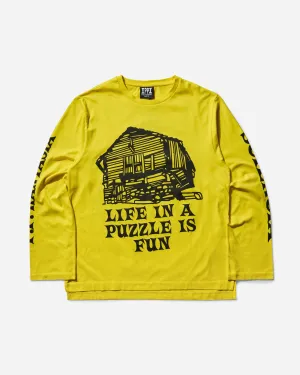 T-shirt manches longues Phantasia Sciencia pour homme - Jaune
