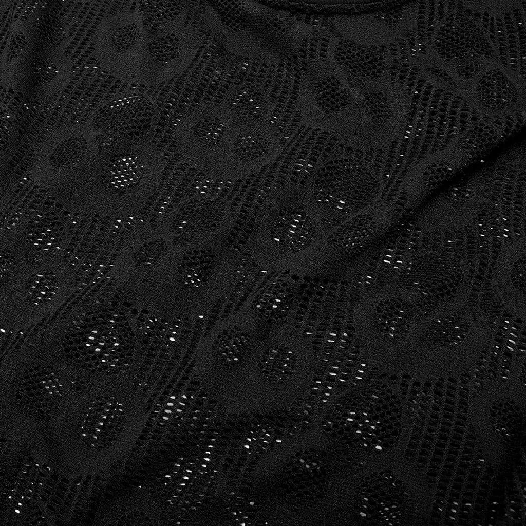 T-shirt transparent à motif crâne punk pour homme