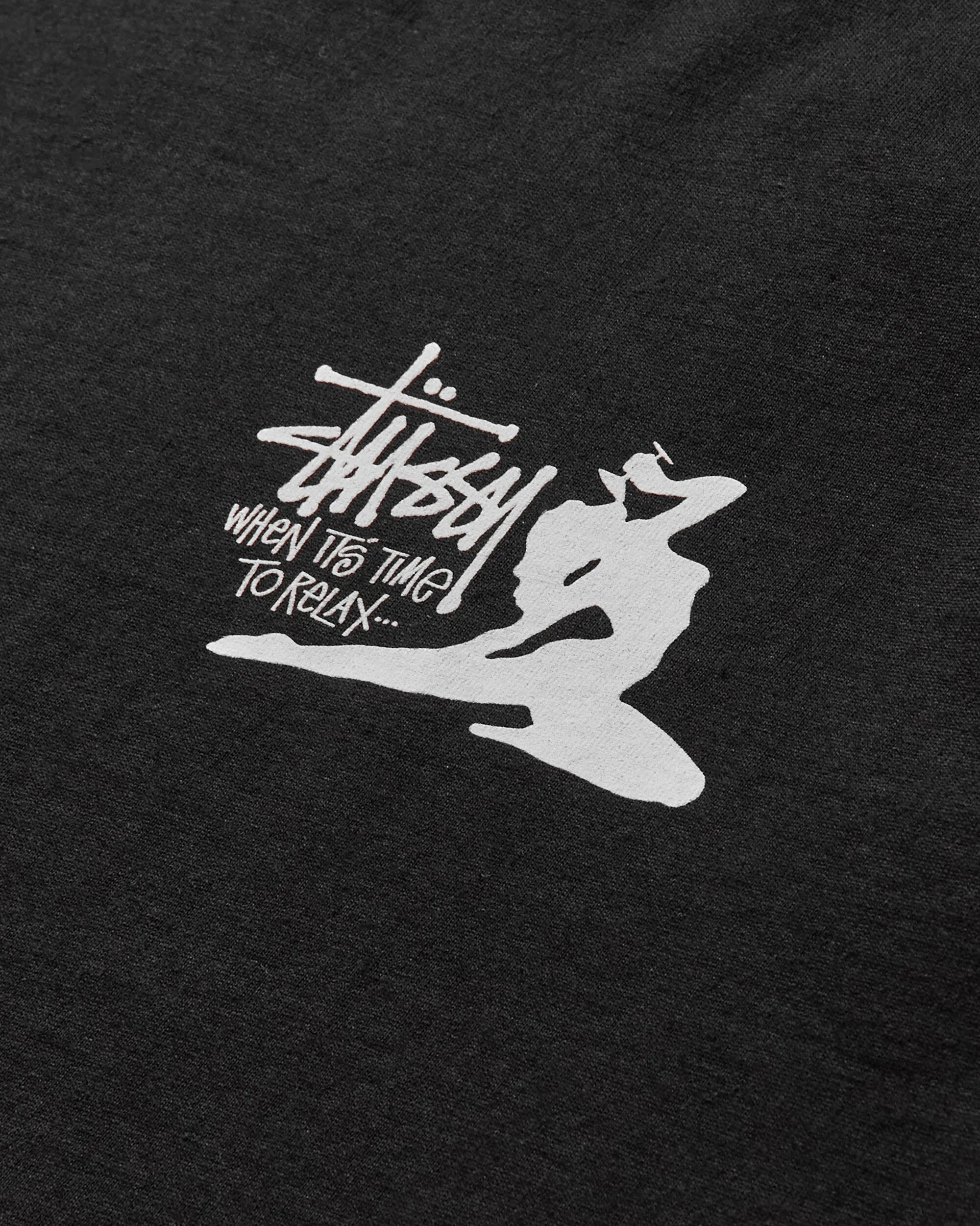 T-shirt décontracté pour homme - Noir