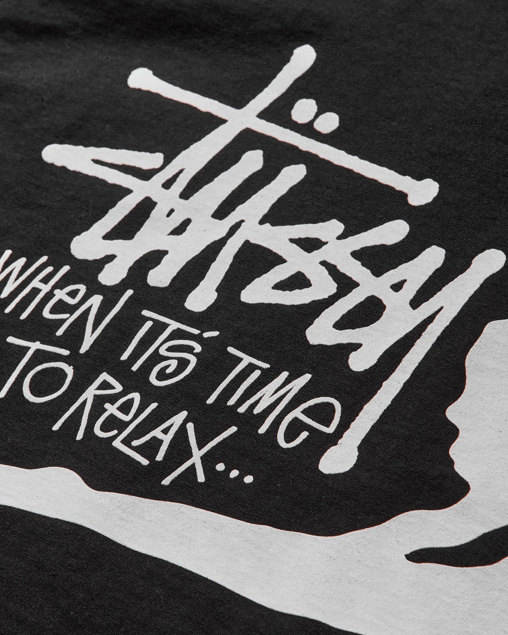 T-shirt décontracté pour homme - Noir