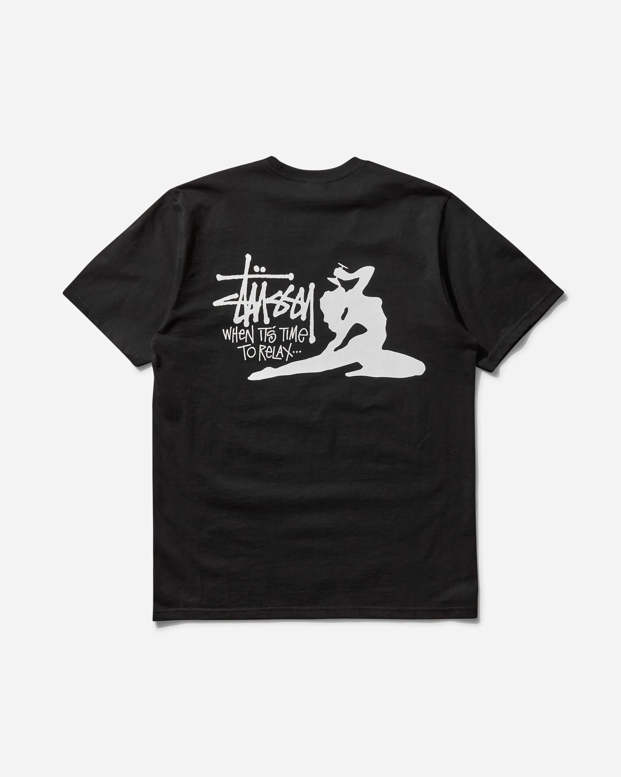 T-shirt décontracté pour homme - Noir