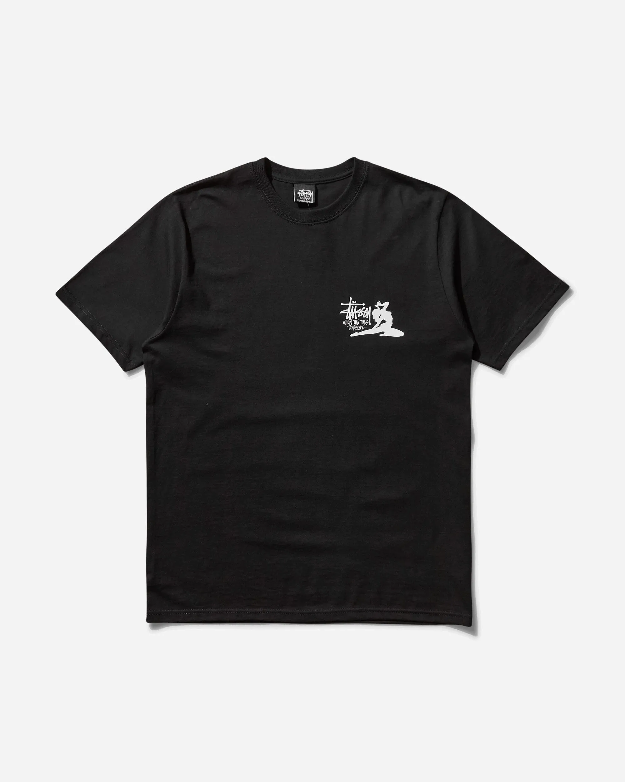 T-shirt décontracté pour homme - Noir