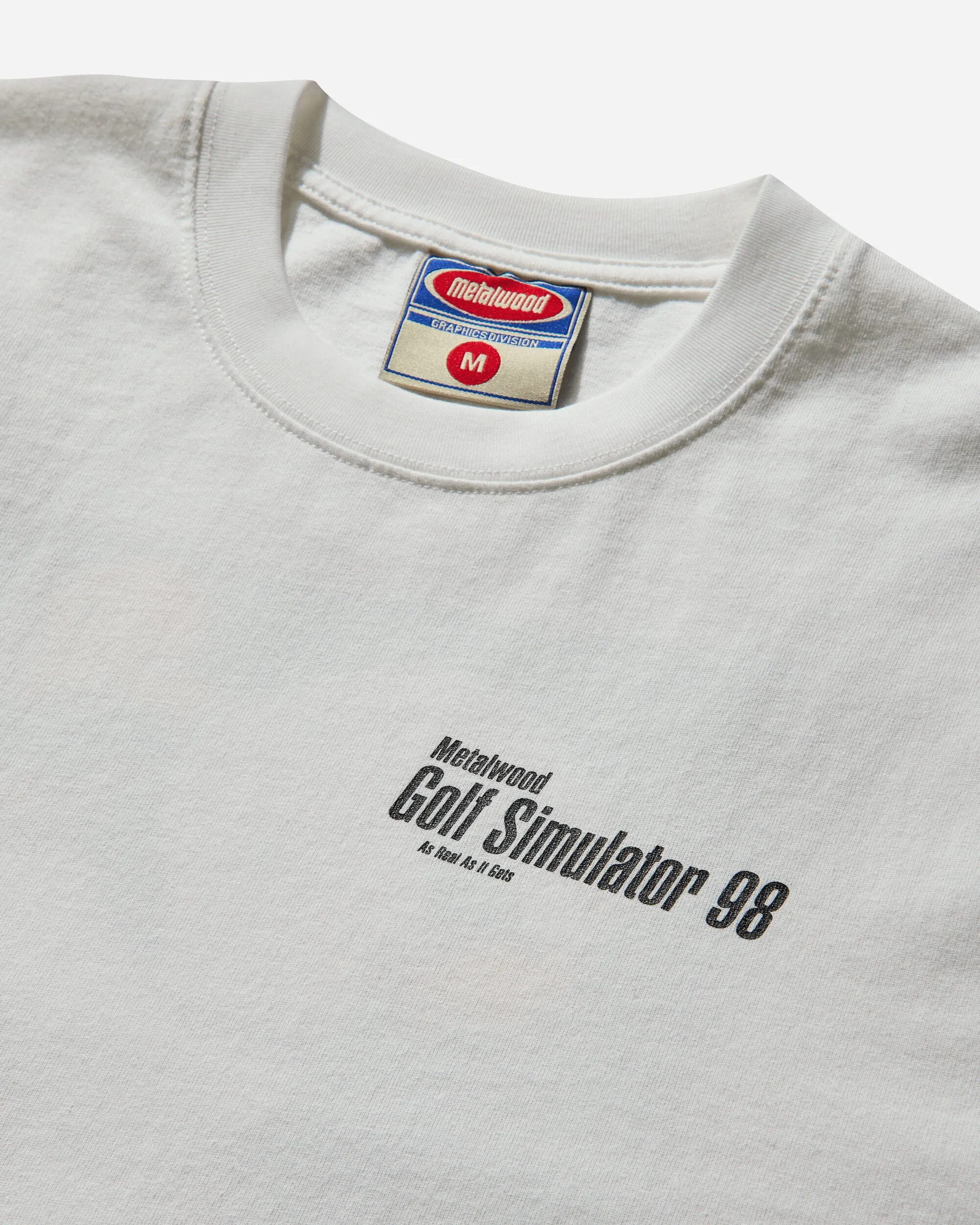 T-shirt Simulator 98 pour Homme Blanc