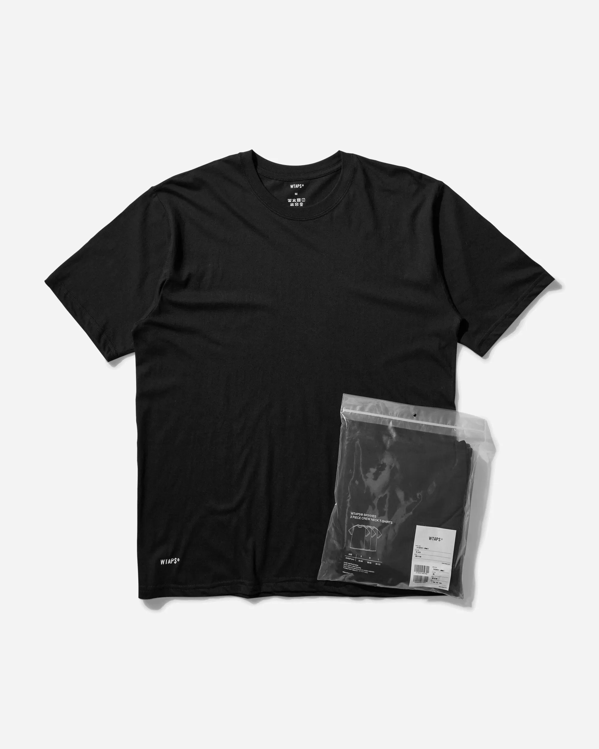 Pack de 3 T-shirts pour hommes - Noir
