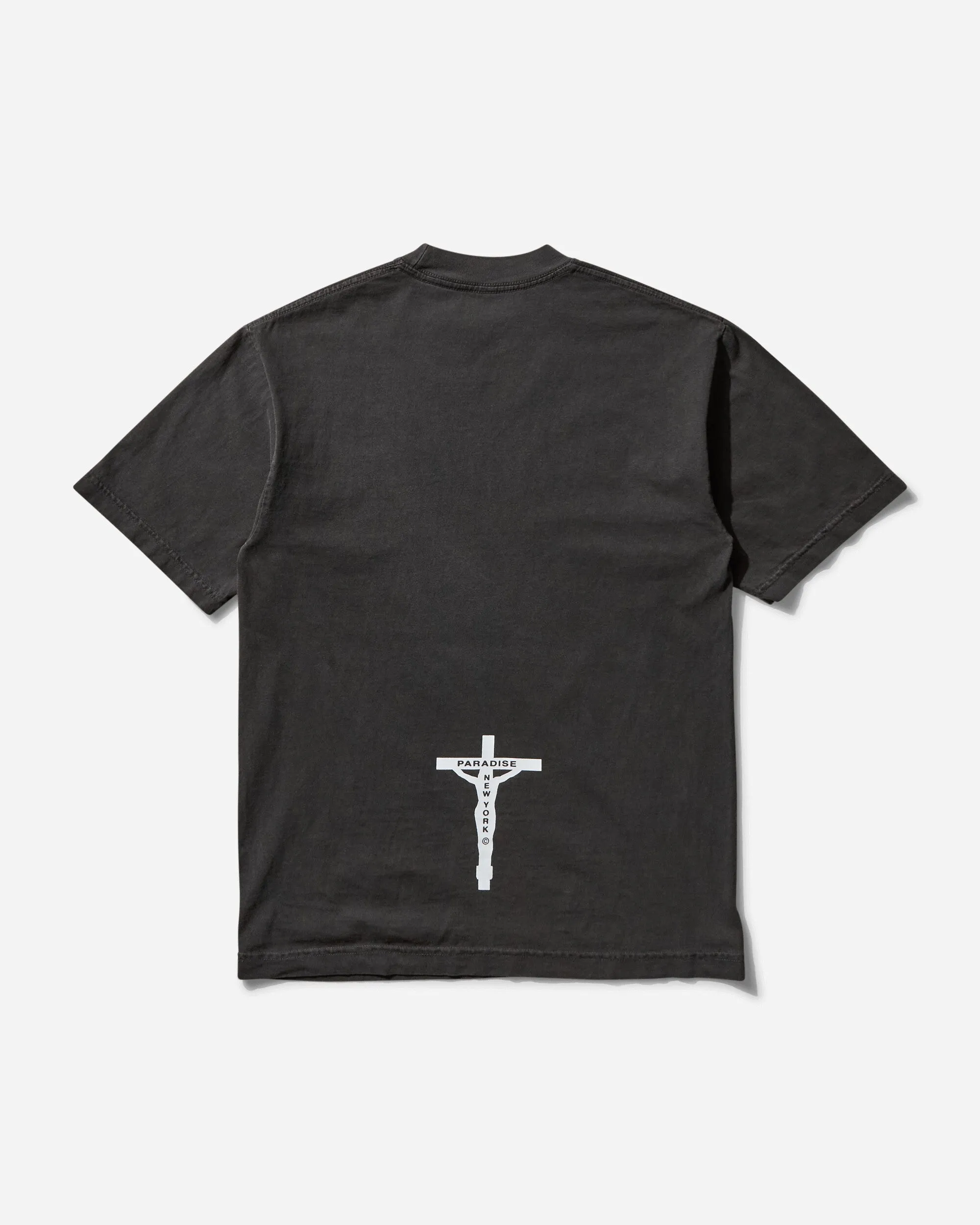 T-shirt Homme Smiley Jésus Noir