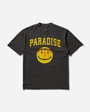T-shirt Homme Smiley Jésus Noir