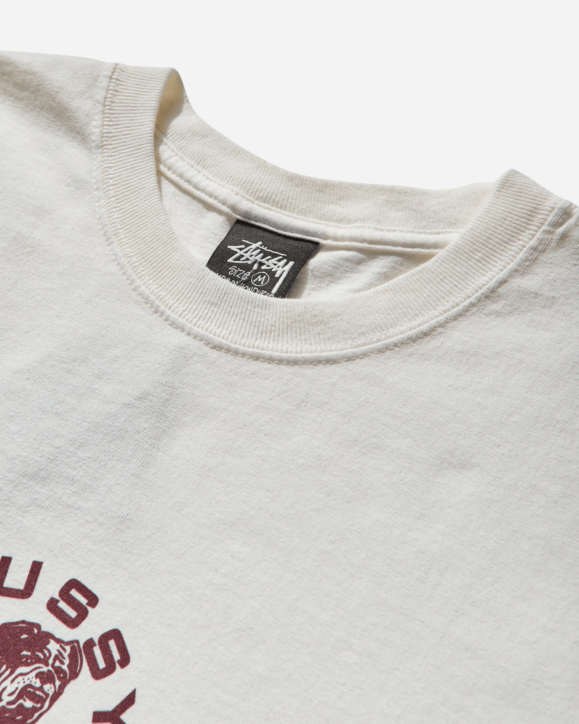 T-shirt pour hommes Strong Mac teint avec pigment - Naturel