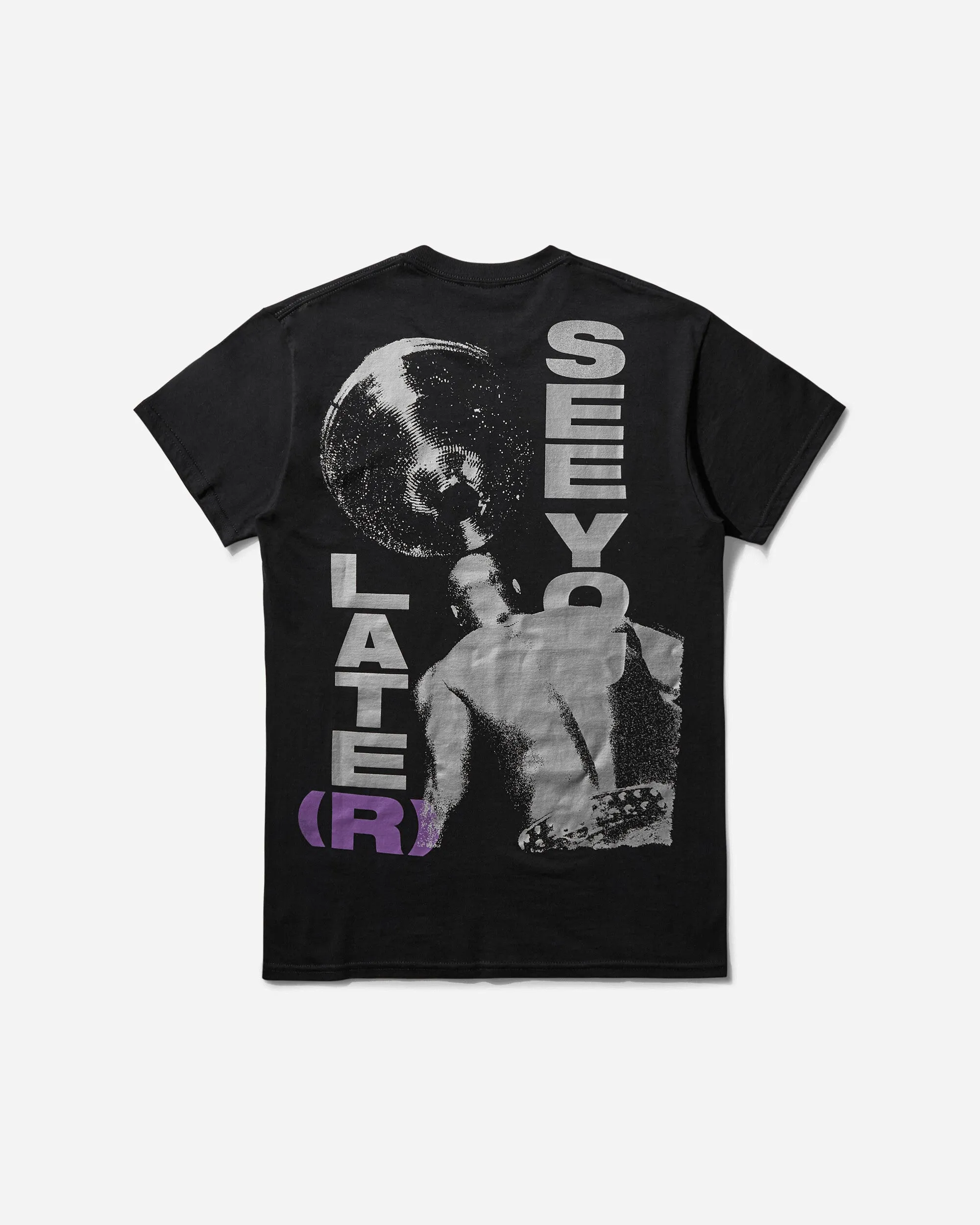 T-shirt Tenax SEE YOU LATE(R) Homme Noir