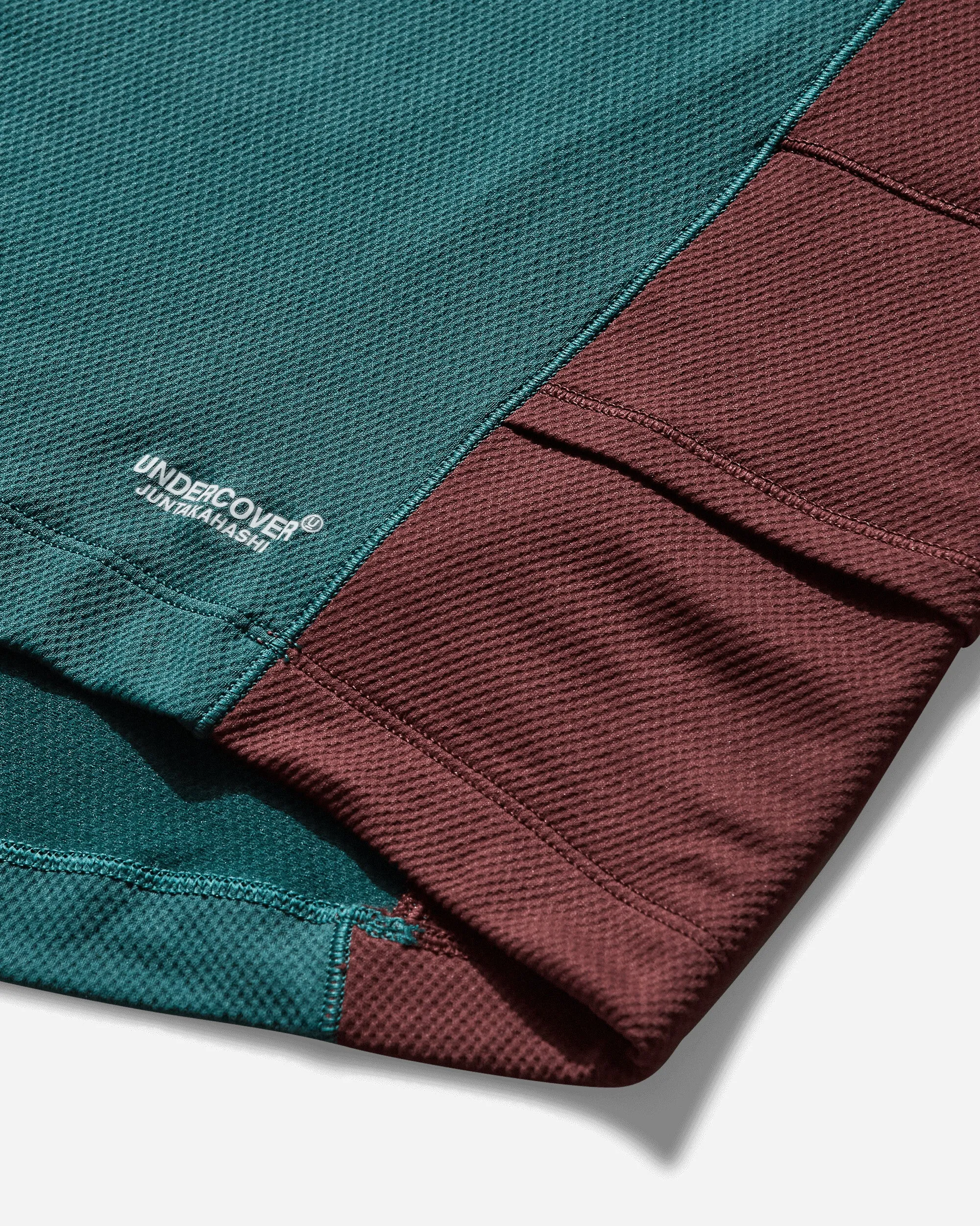 Haut perforé Undercover Soukuu pour homme - Course en sentier - Chocolat amer / Bleu profond atlantique