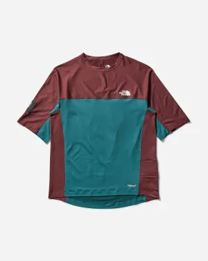 Haut perforé Undercover Soukuu pour homme - Course en sentier - Chocolat amer / Bleu profond atlantique