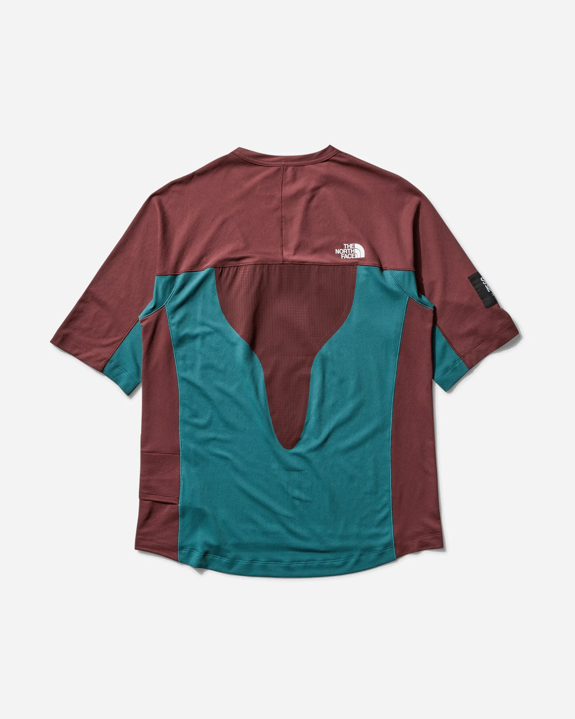 Haut perforé Undercover Soukuu pour homme - Course en sentier - Chocolat amer / Bleu profond atlantique